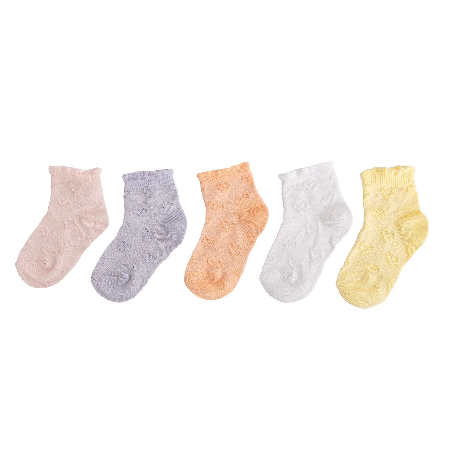 HelloBaby Baby Girl Pack of 5 Socks - Multicolour - ebebek - Black Friday