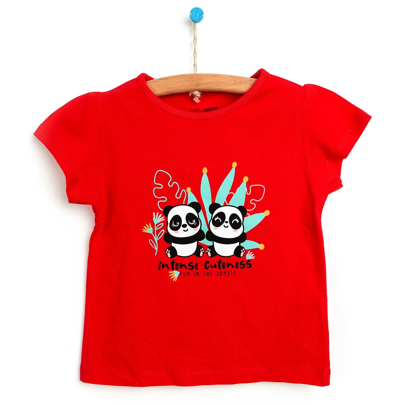 HelloBaby Basic Baby Girl Tshirt - Red - ebebek - Black Friday