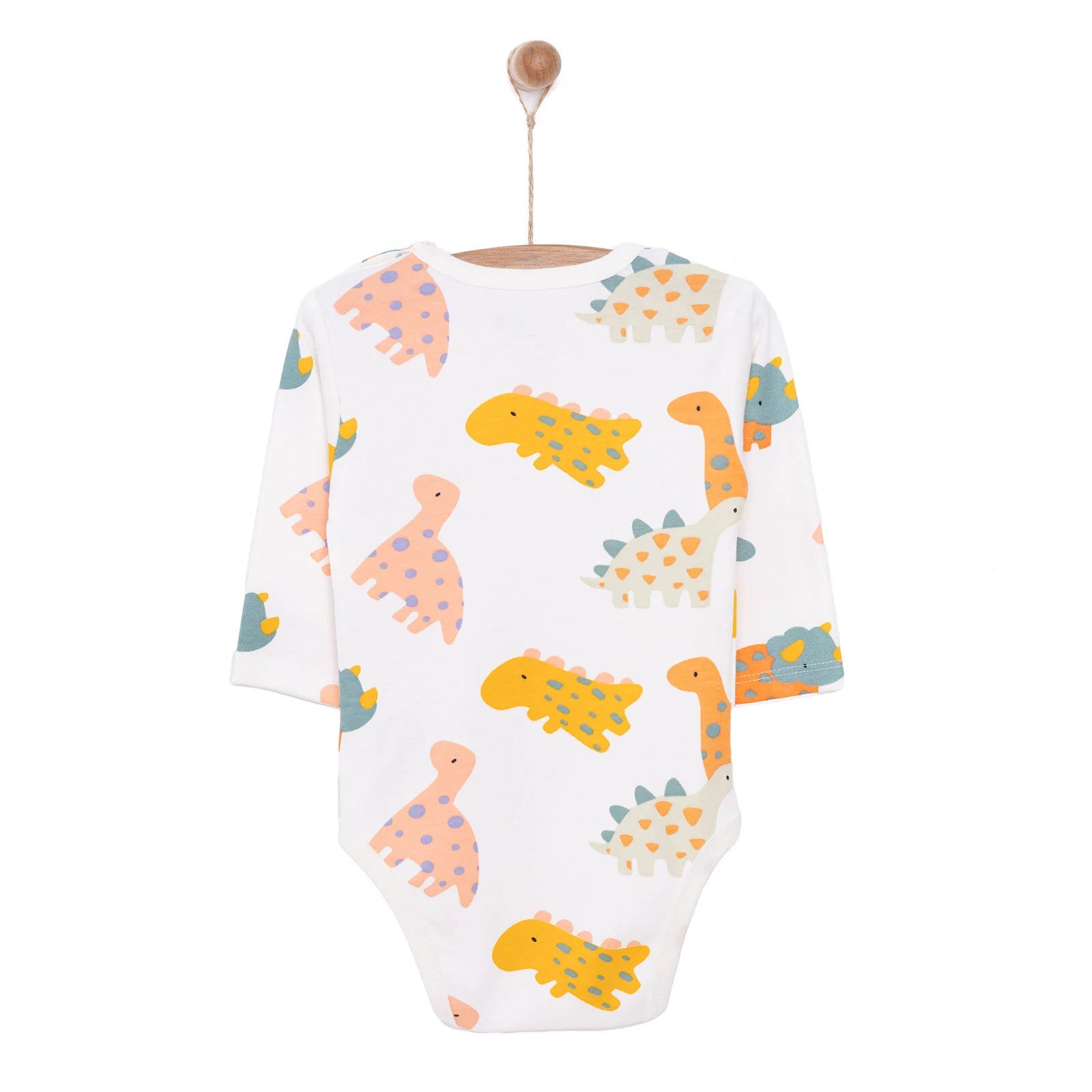 HelloBaby Baby Boy Long Sleeve Body - Ecru - ebebek - Black Friday