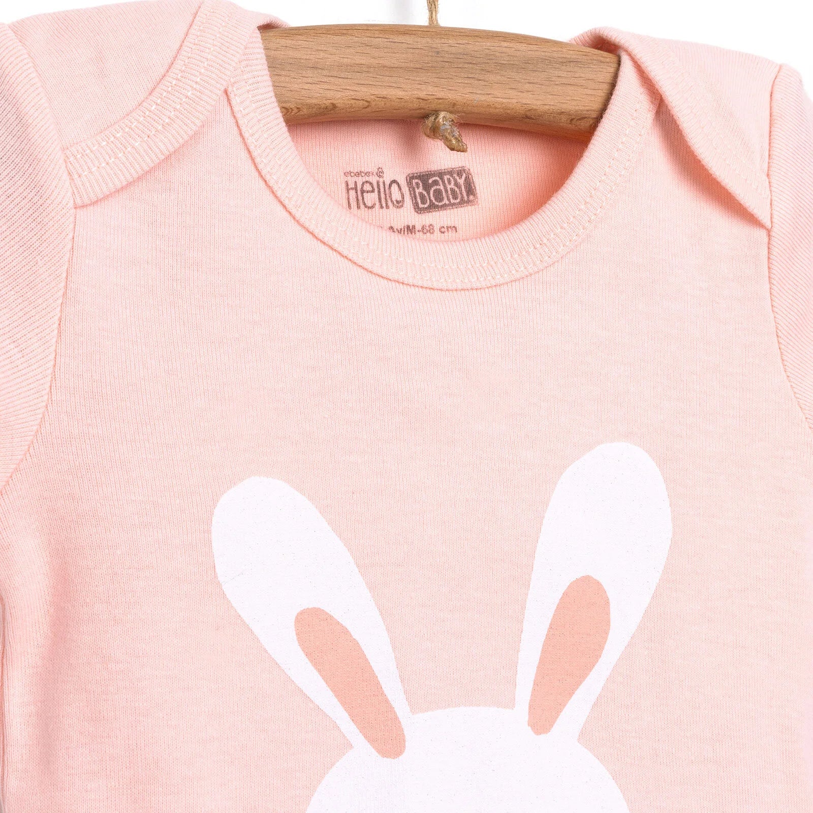 HelloBaby Short Sleeve Bodysuit - Pink - ebebek - Black Friday