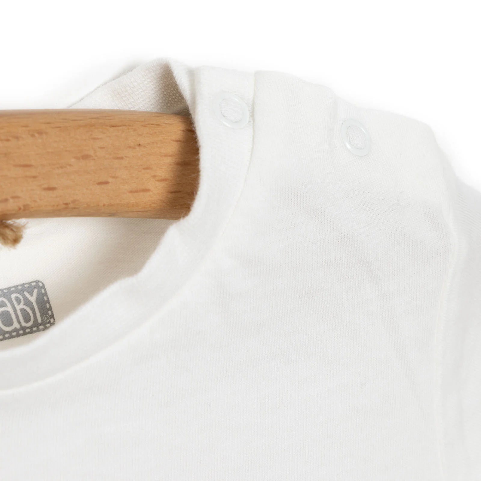 HelloBaby Baby Boy Basic Tshirt - Ecru - ebebek - Black Friday