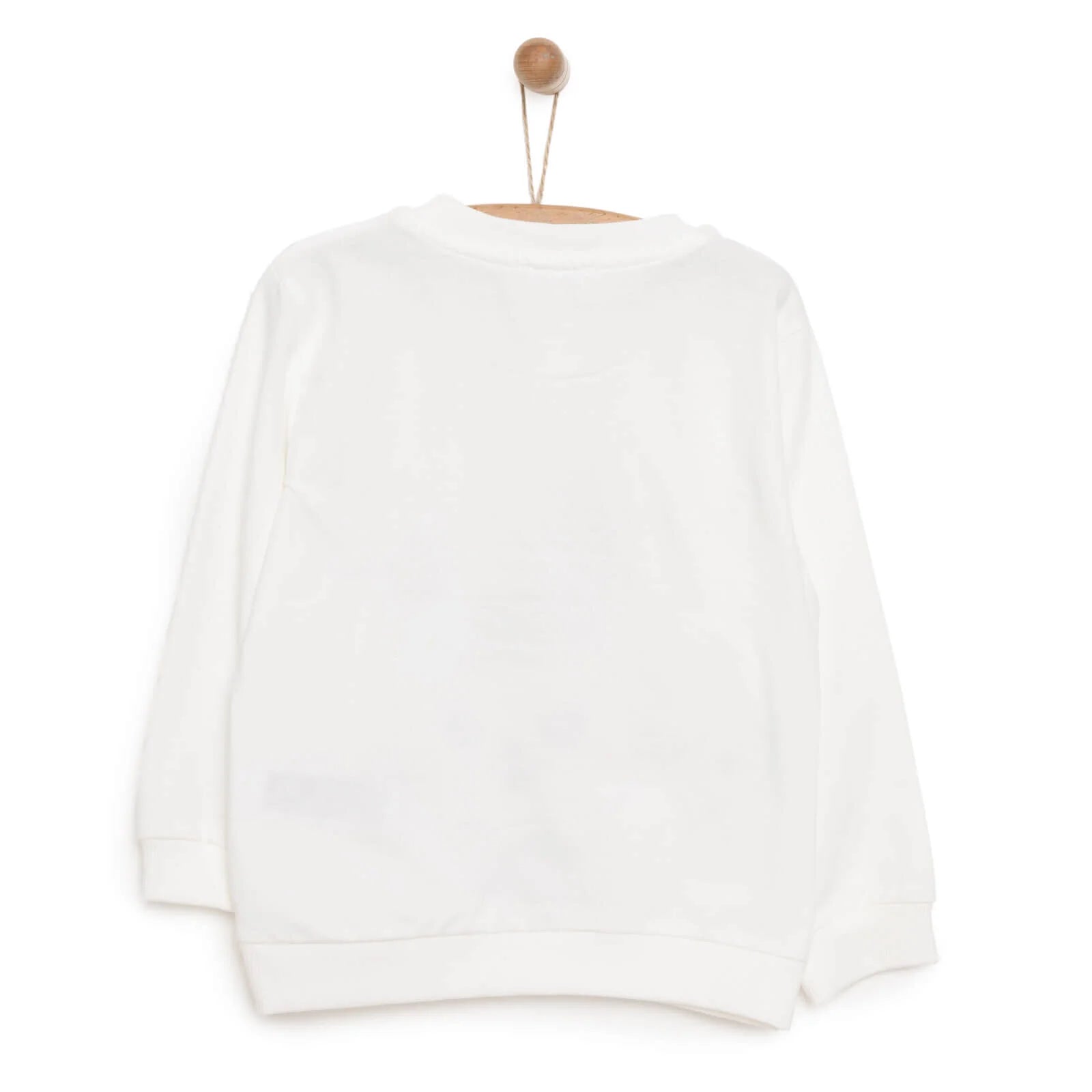 HelloBaby Baby Girl Rabbit Printed Sweatshirt - Ecru - ebebek - Black Friday