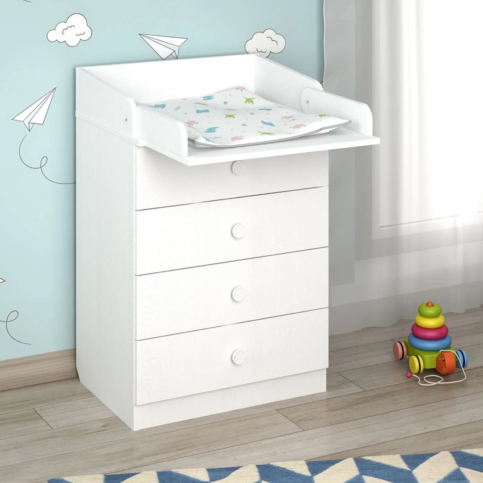 Shefa Kids 600 Changing Dressers - White - ebebek - Black Friday