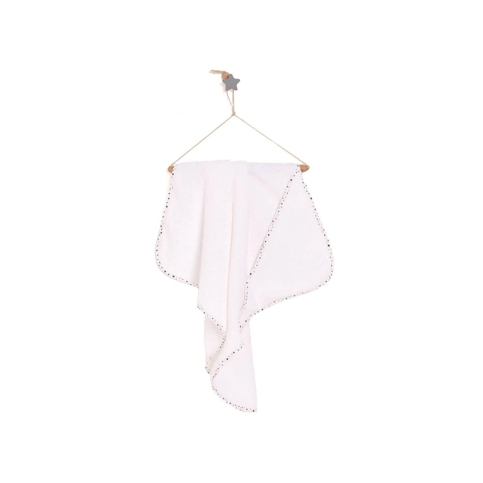 Mollia Unisex Baby Towel - Ecru - ebebek - Black Friday