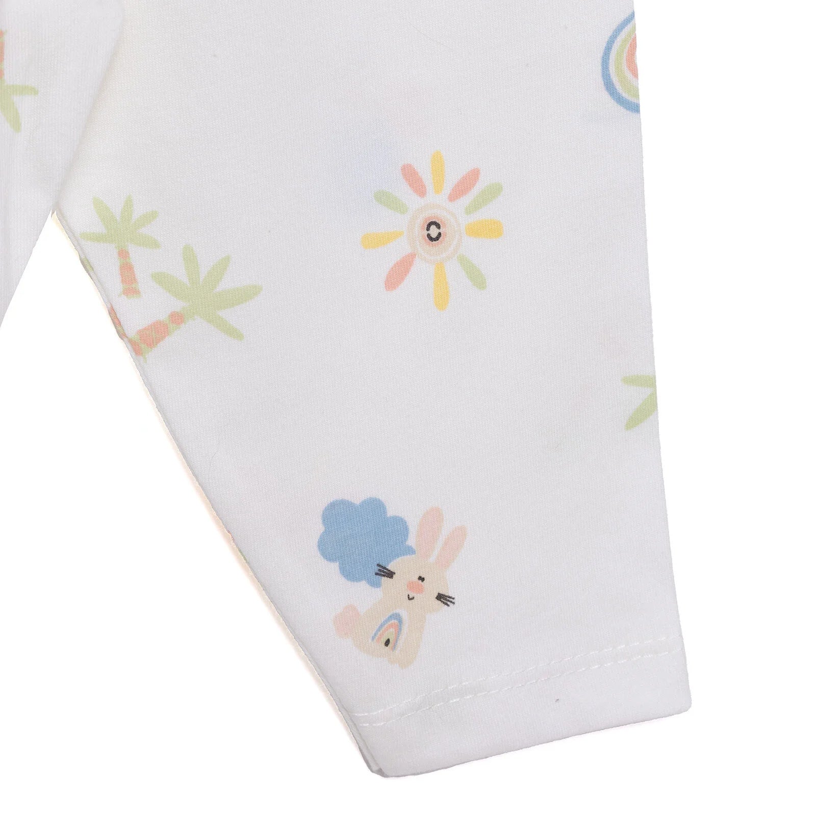 HelloBaby Girl Long Sleeve Pyjamas Set - White - ebebek - Black Friday