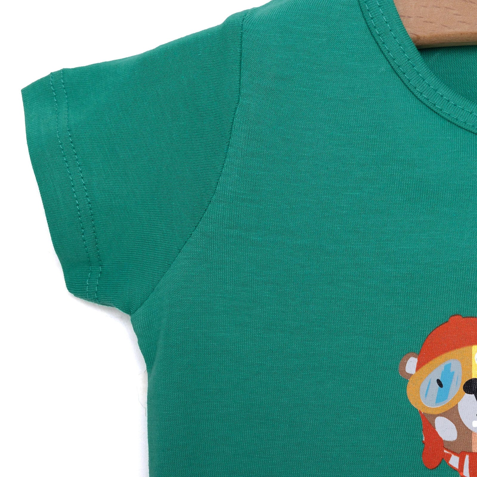 HelloBaby Baby Boy Short Jumpsuit - Green - ebebek - Black Friday