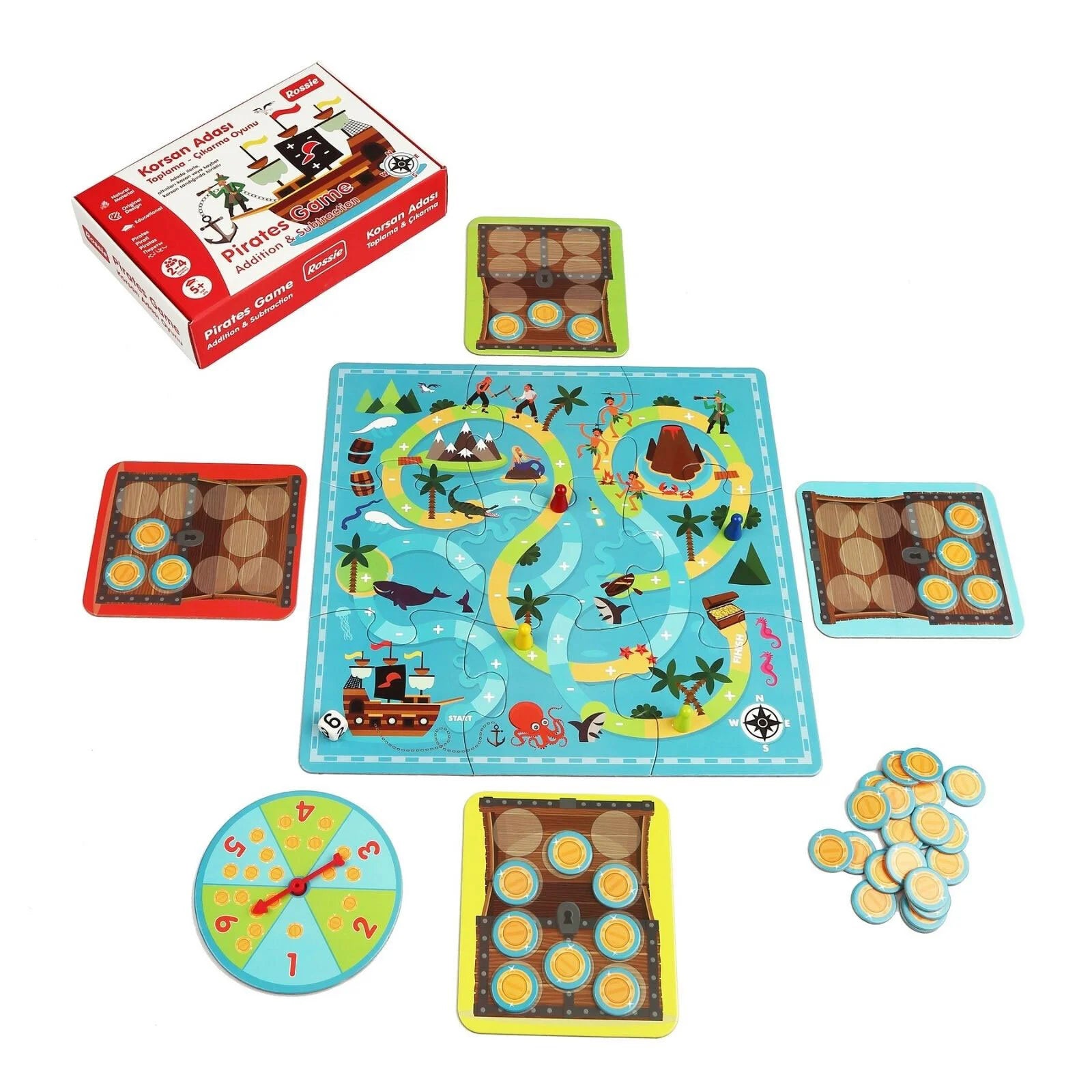 Pirates Addition & Subtraction Game - ebebek - Black Friday