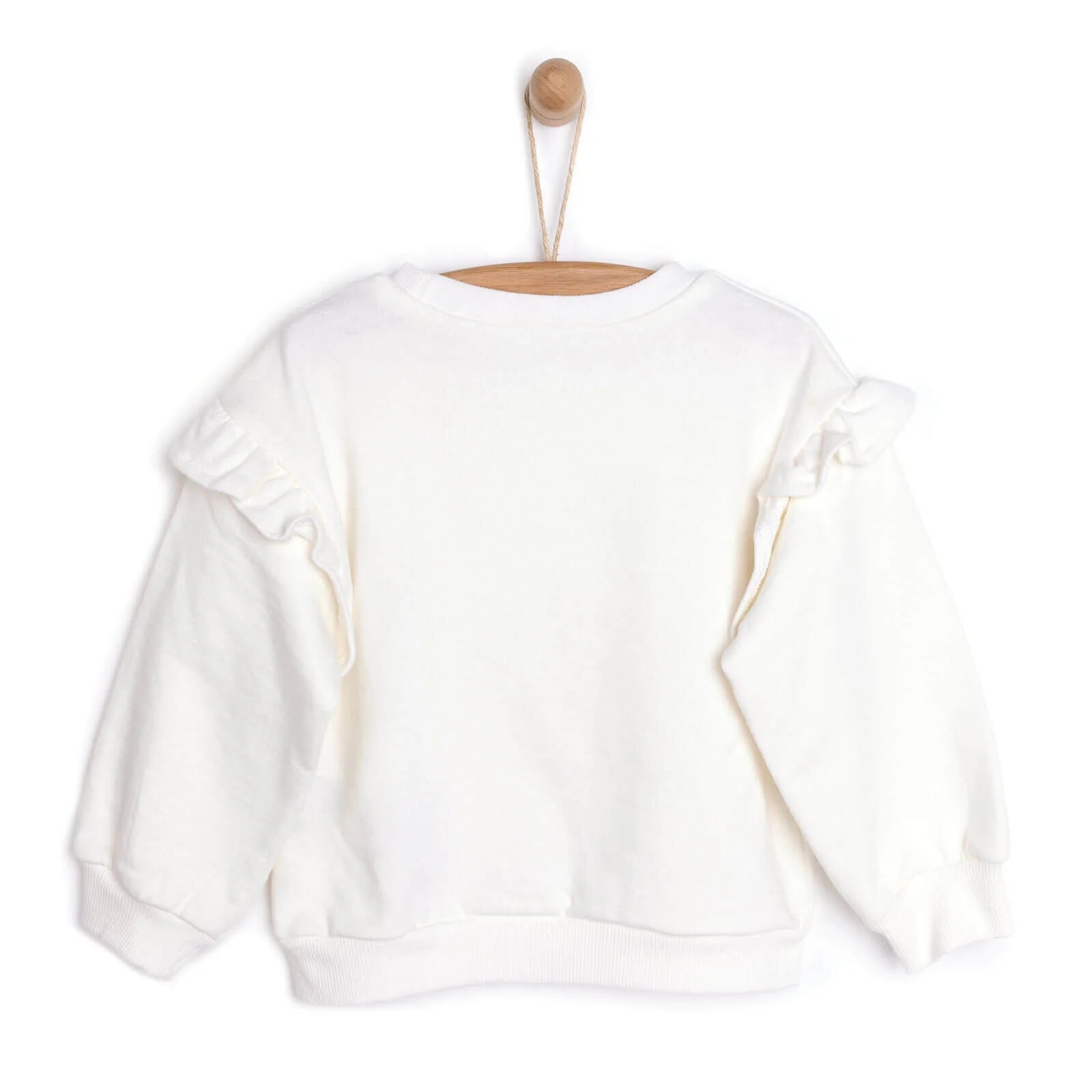 HelloBaby Baby Girl Winter Fairytale Sweatshirt - Ecru - ebebek - Black Friday