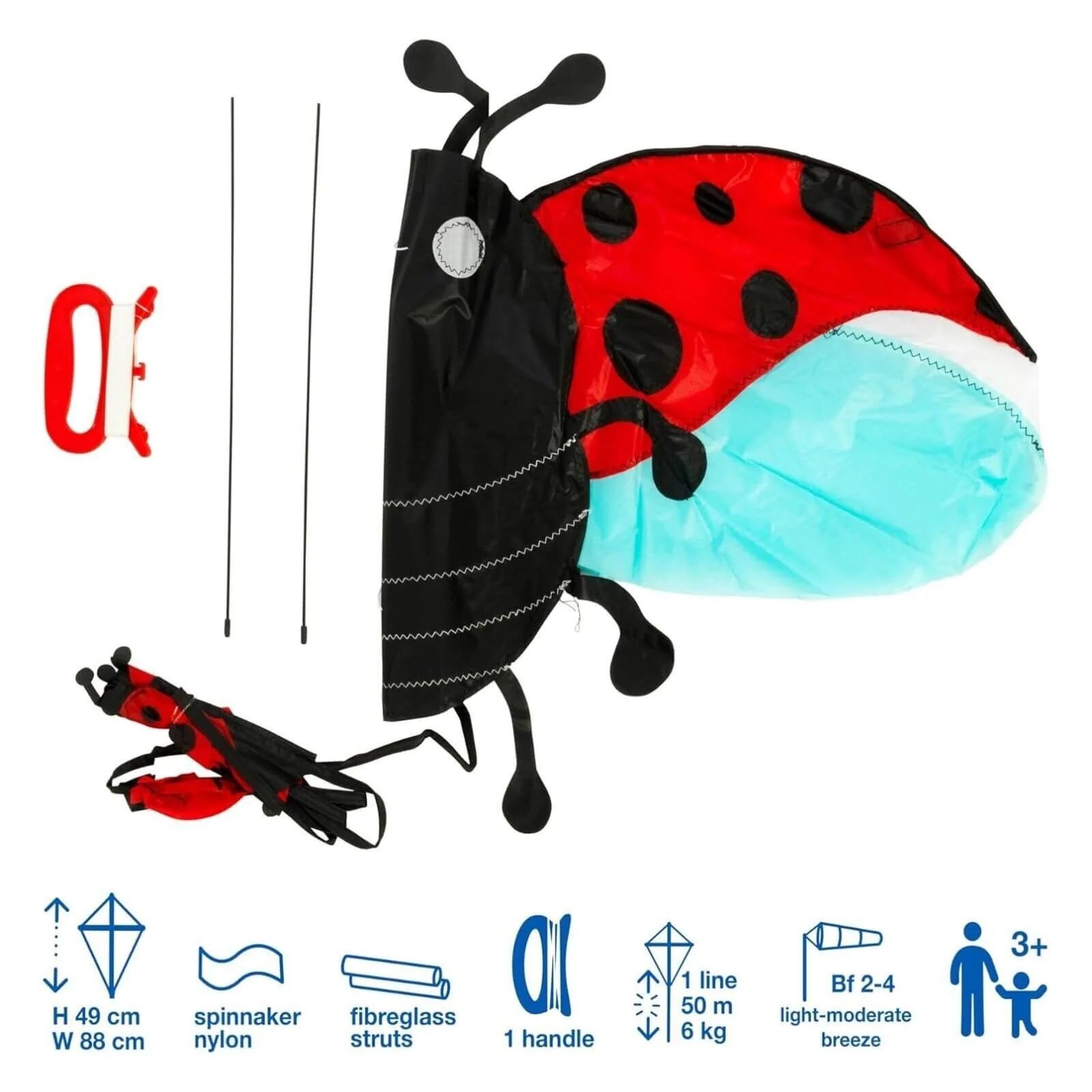 Brookite Ladybird Kite - ebebek - Black Friday