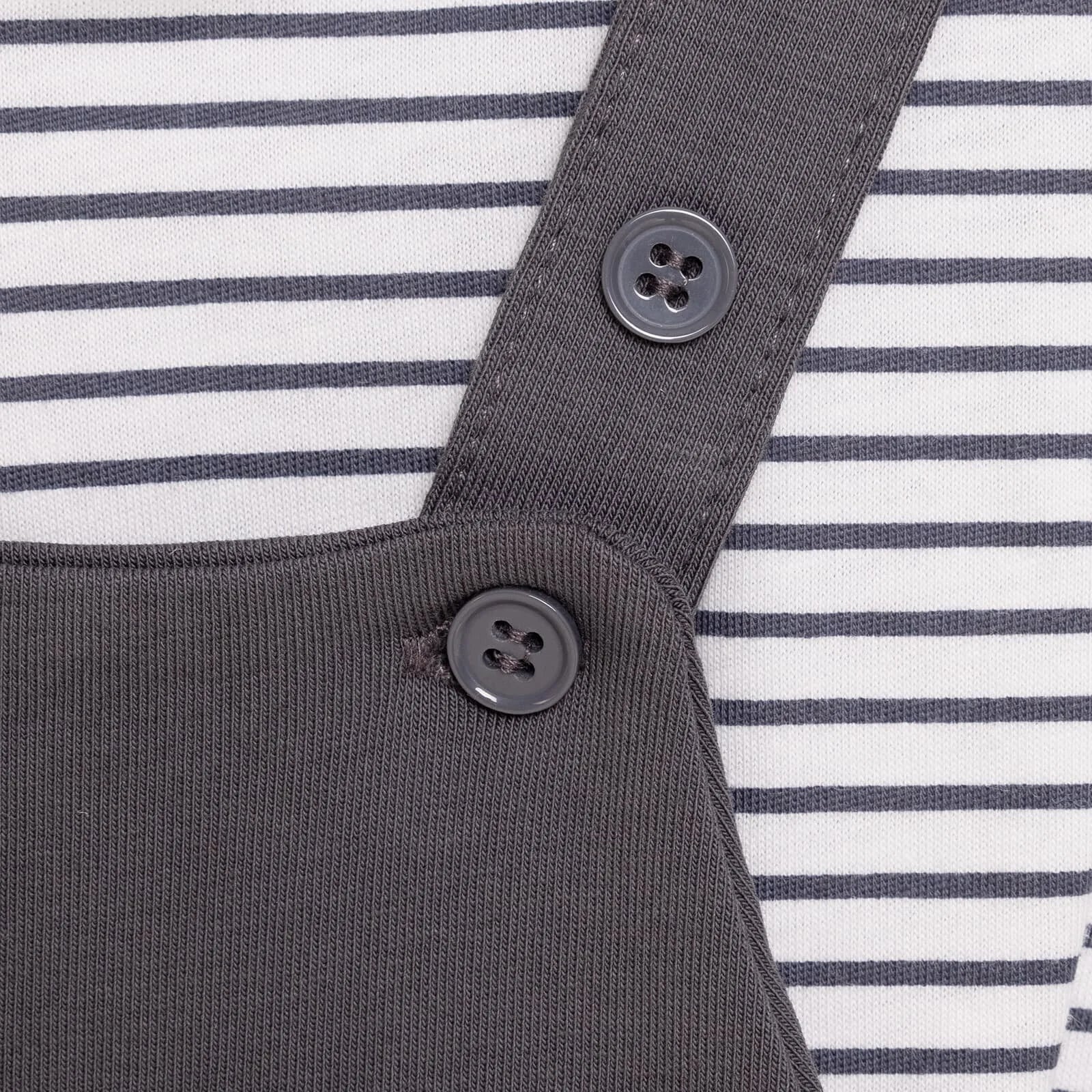 HelloBaby Dungaree - Sweatshirt - Dark Grey - ebebek - Black Friday