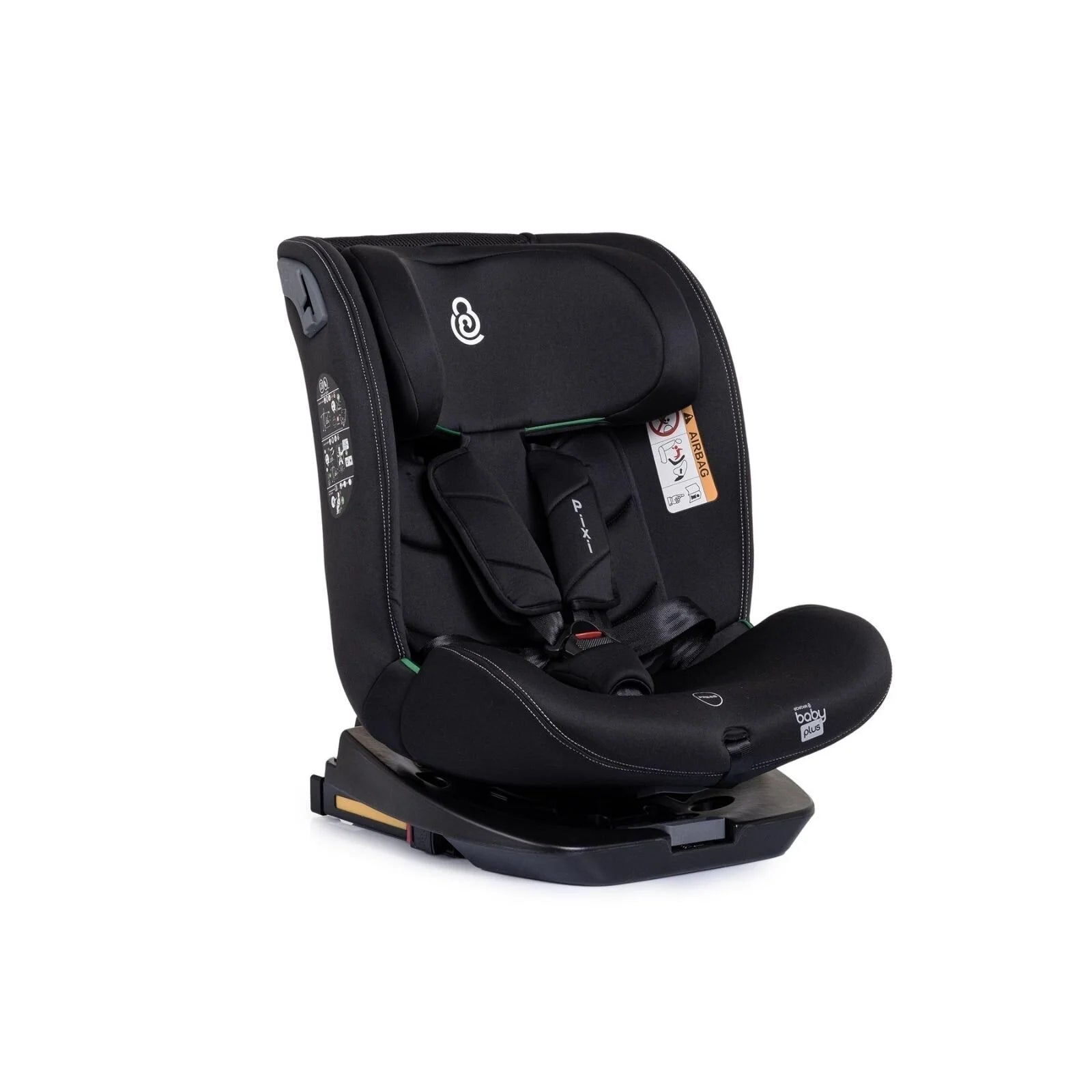 baby plus Pixi i - Size Car Seat - Black - ebebek - Black Friday