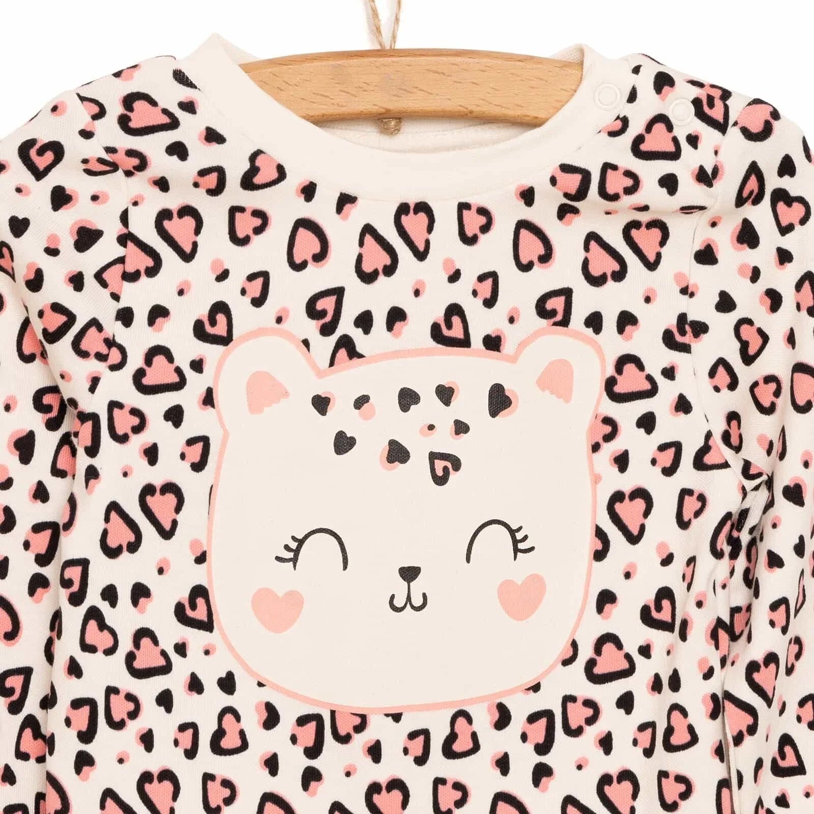 HelloBaby Baby Girl Long Sleeve Pyjamas Set - Ecru - ebebek - Black Friday