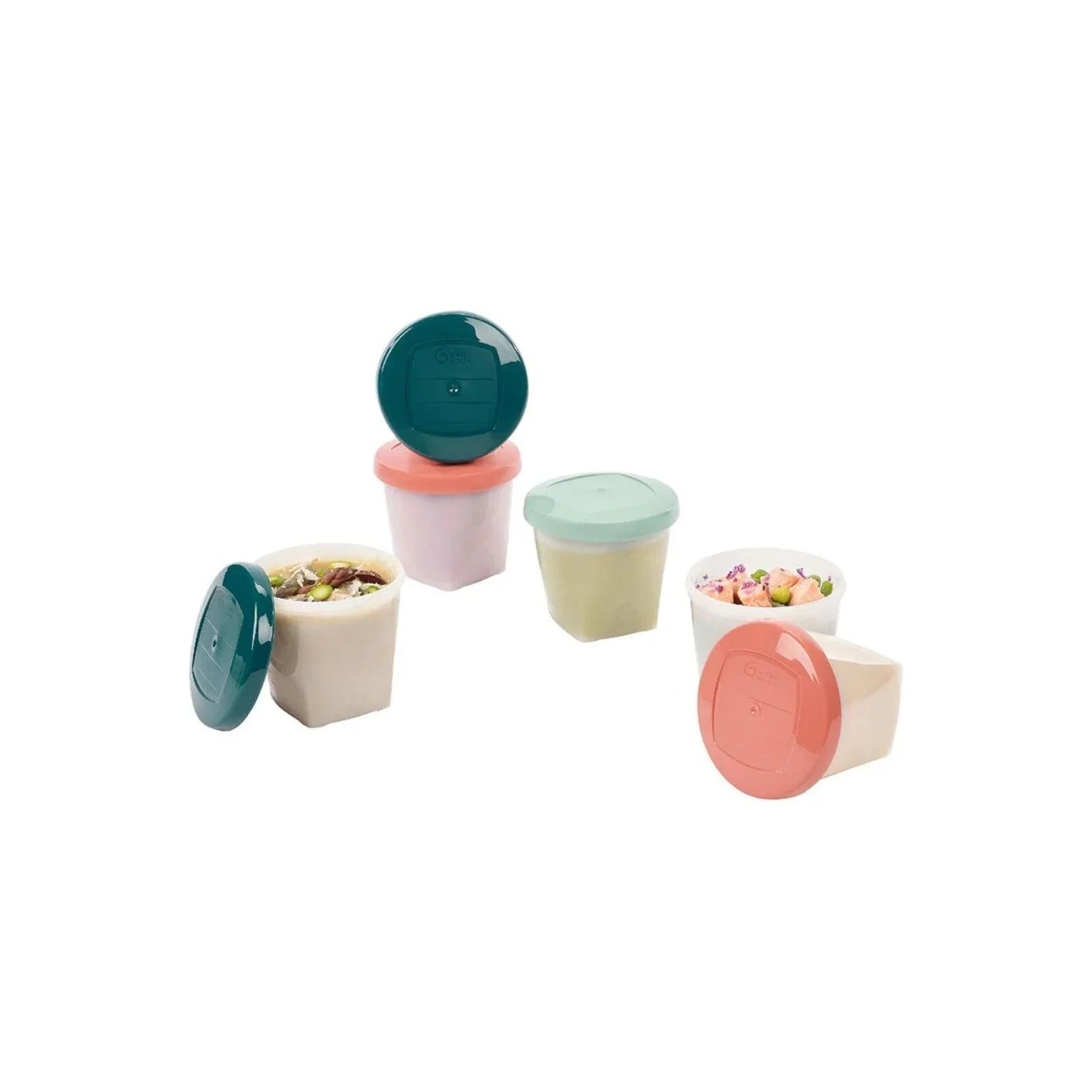 Babymoov Bio - Sourced Babybols Food Containers 250ml Pack of 6 - ebebek - Black Friday
