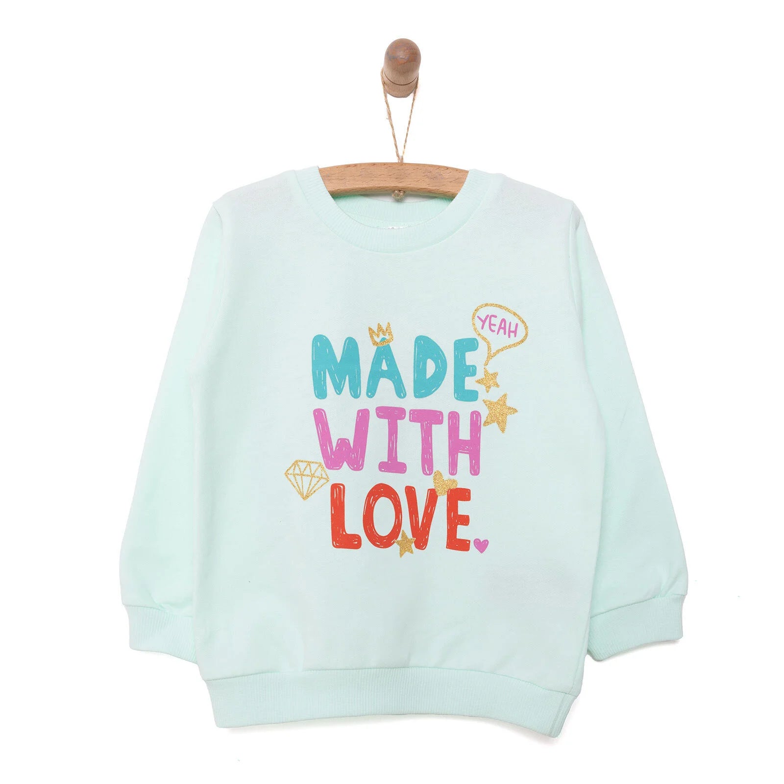 HelloBaby Basic Baby Girl Sweatshirt - Multicolour - ebebek - Black Friday