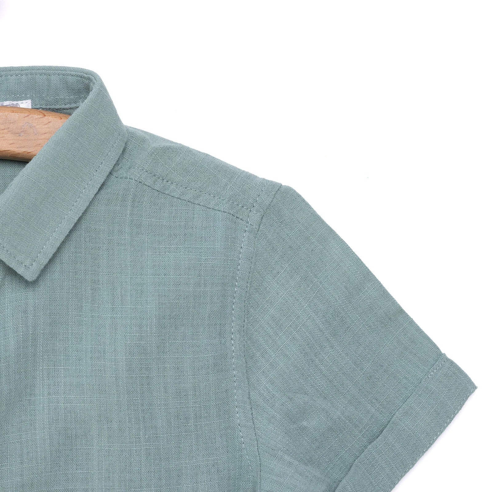 HelloBaby Boy Shirt - Dark Green - ebebek - Black Friday