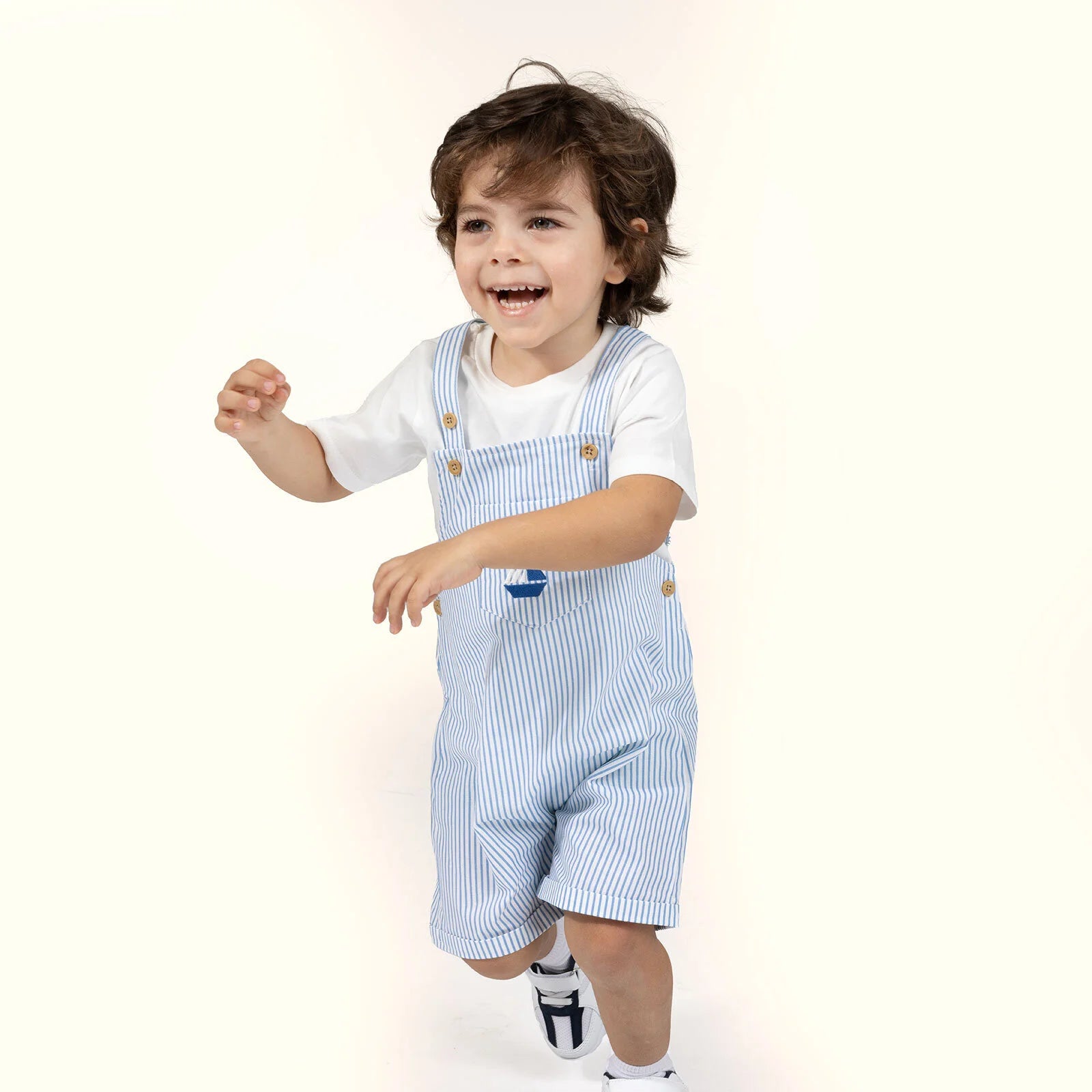HelloBaby Boy Overalls - T-shirt - Blue - ebebek - Black Friday
