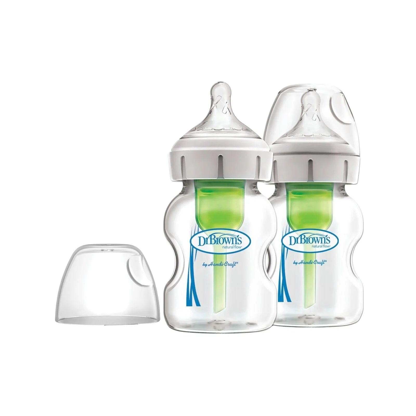 Dr. Brown's Options+ Wide Neck Anti - Colic Glass Bottle 150ml Pack of 2 - ebebek - Black Friday