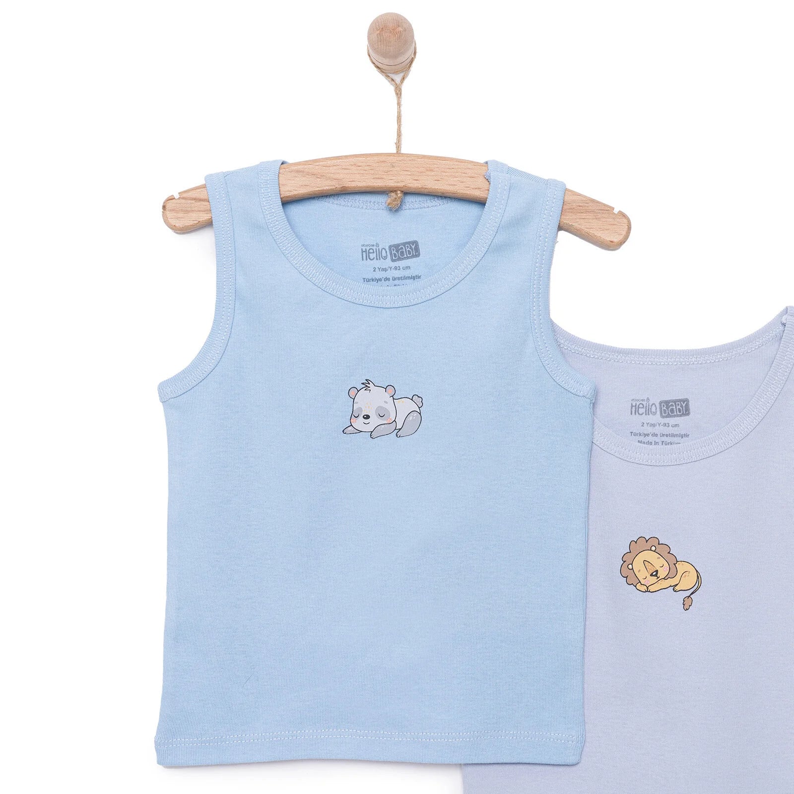 HelloBaby 2 Pcs Athlete - Light Blue - ebebek - Black Friday