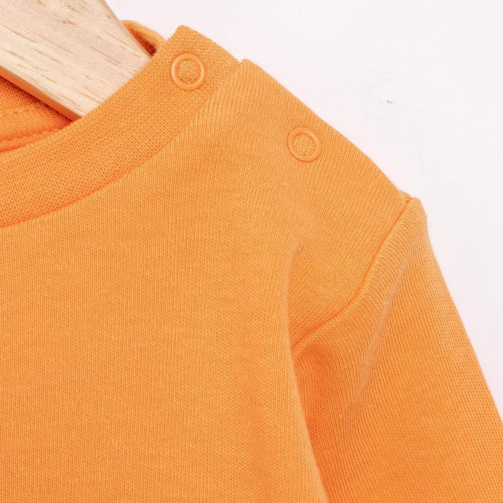 HelloBaby Basic Interlock Long Sleeve T-shirt - Coral - ebebek - Black Friday