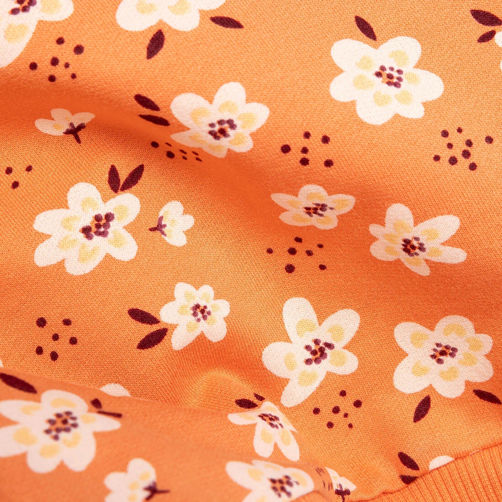 HelloBaby Baby Girl Basic Flower Printed Sweatshirt - Printed - ebebek - Black Friday