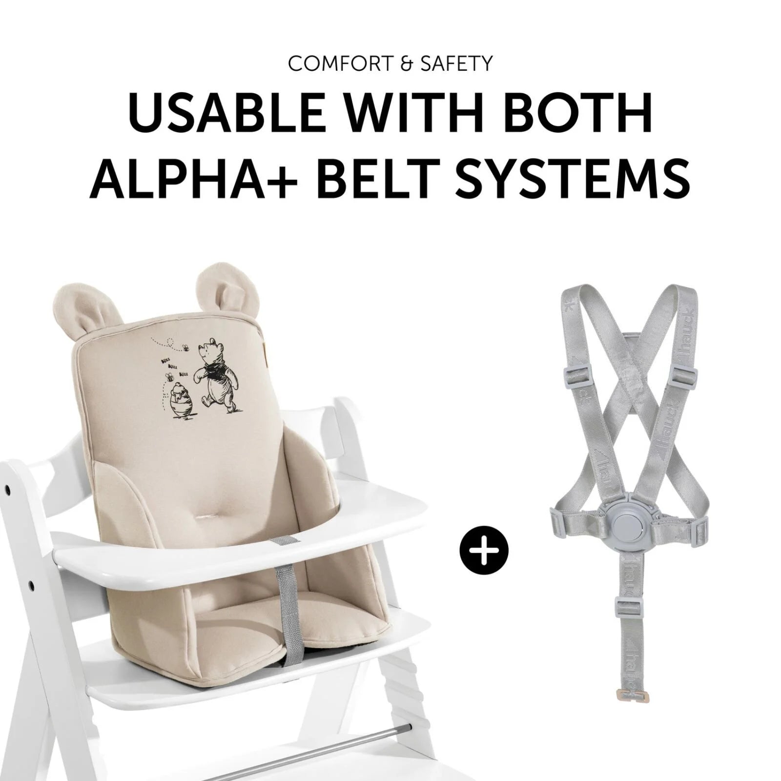 Hauck Disney Alpha Cosy Select - Winnie the Pooh Beige - ebebek - Black Friday