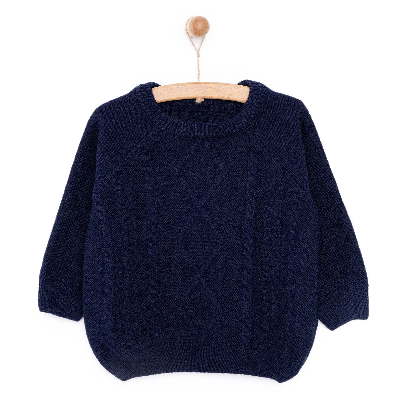 HelloBaby Baby Boy Sweater - Navy Blue - ebebek - Black Friday