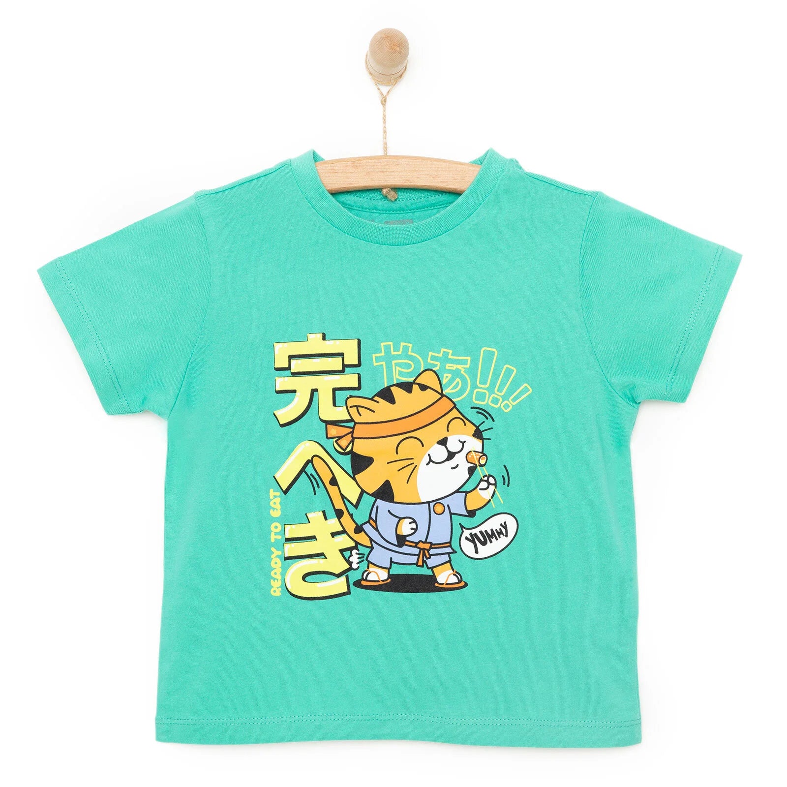 HelloBaby Baby Boy Basic Tshirt - Green - ebebek - Black Friday