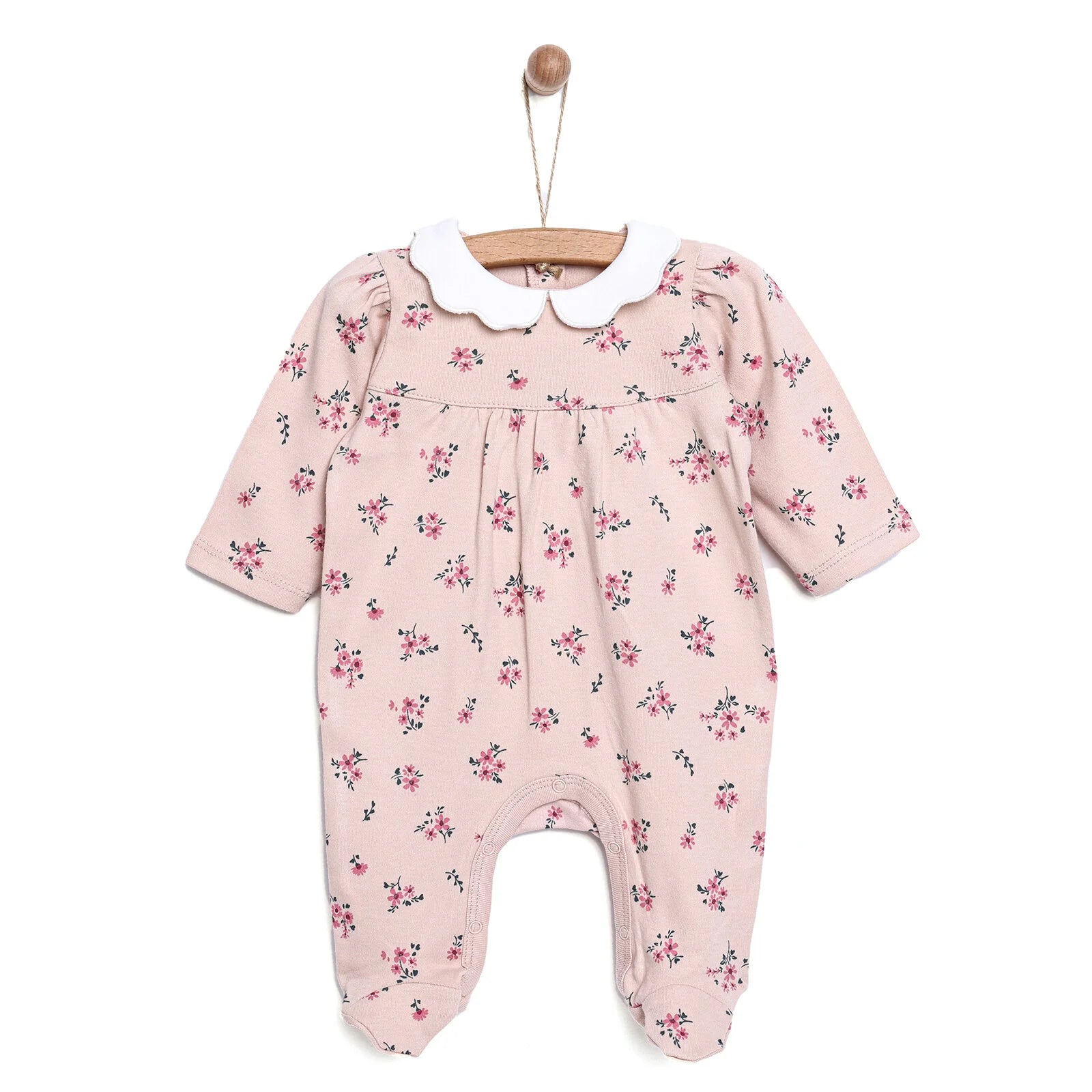 HelloBaby Newborn Baby Girl Romper - Beige - ebebek - Black Friday