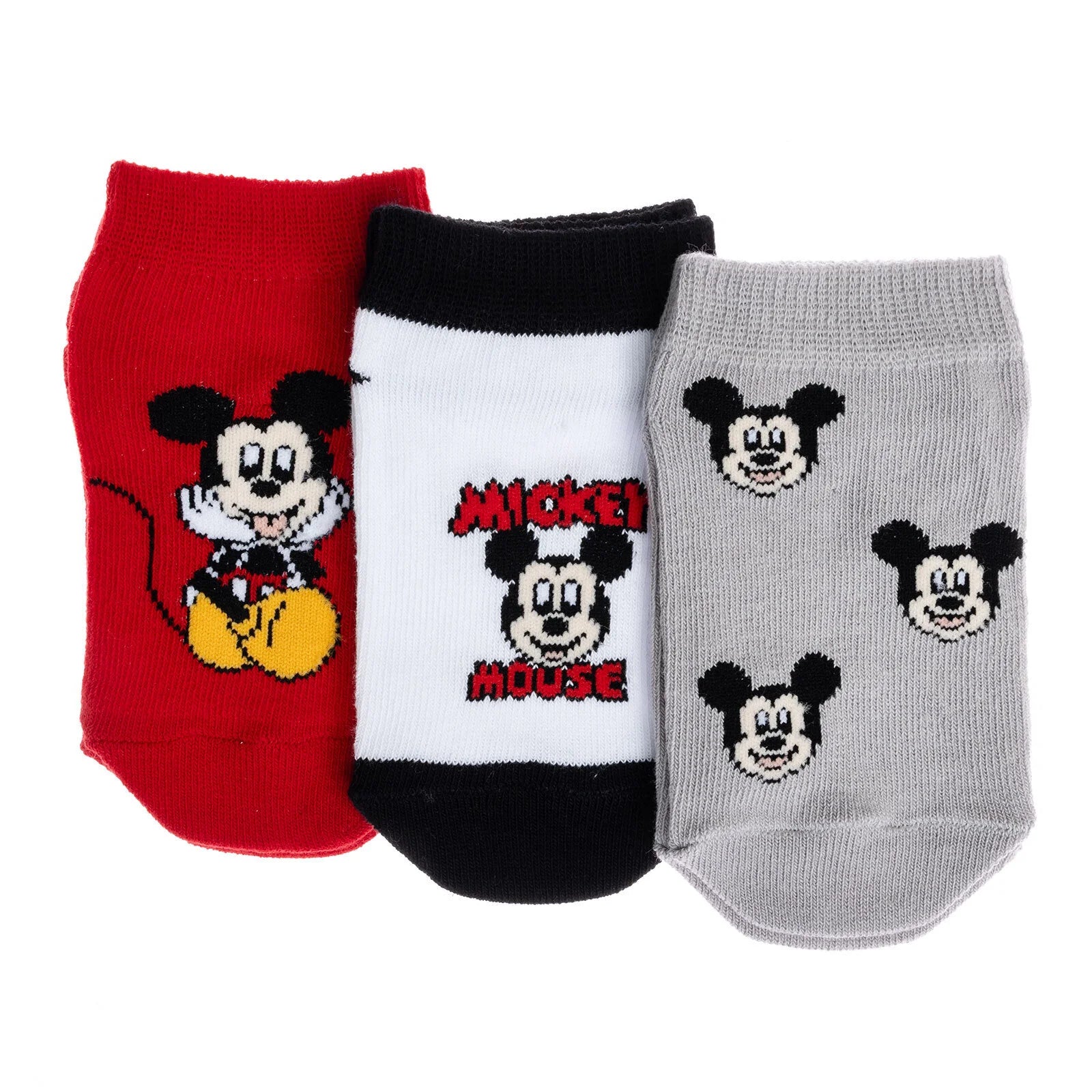 HelloBaby Boy Ankle Socks 3 Pack - Red - ebebek - Black Friday