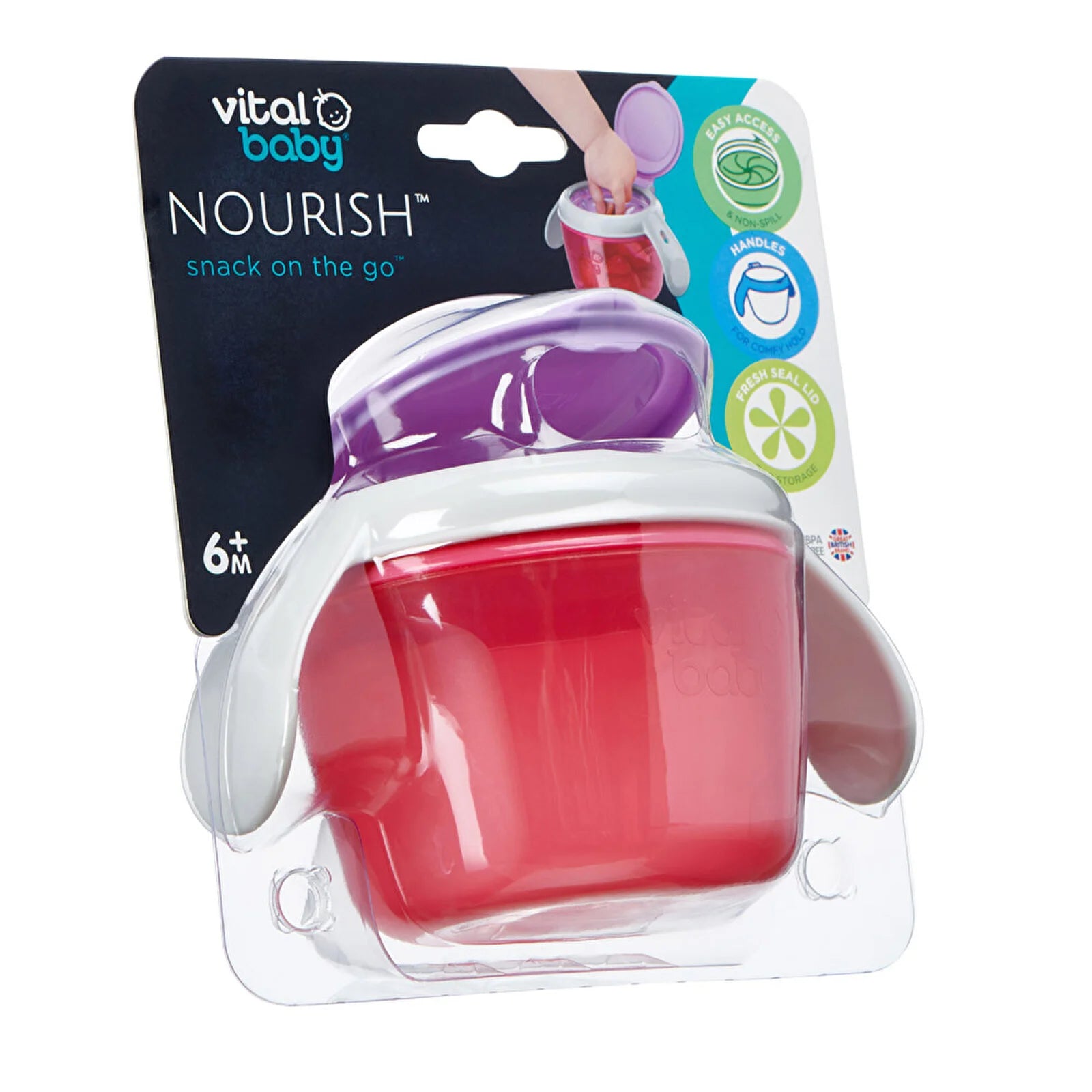 Vital Baby Nourish Snack On the Go 6+ months - Fizz - ebebek - Black Friday