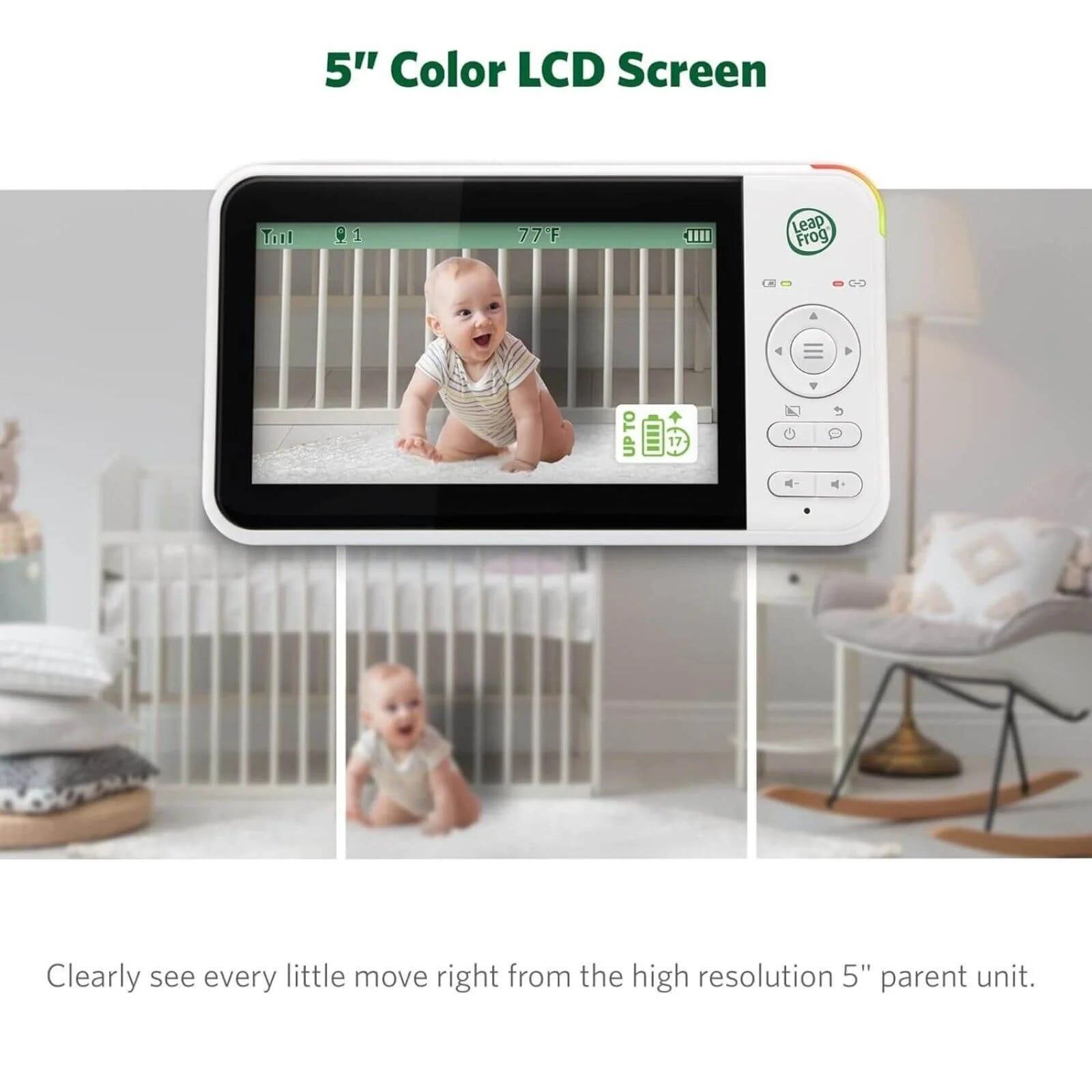 LeapFrog 5" Night Light Video Monitor - ebebek - Black Friday