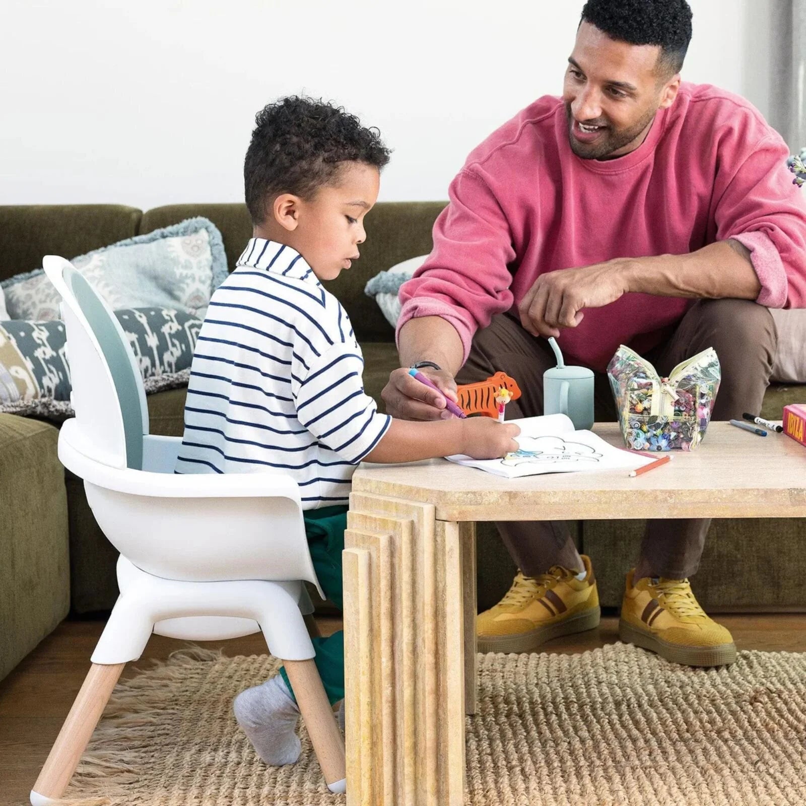 Joie Chestnut Highchair - Mist - ebebek - Black Friday