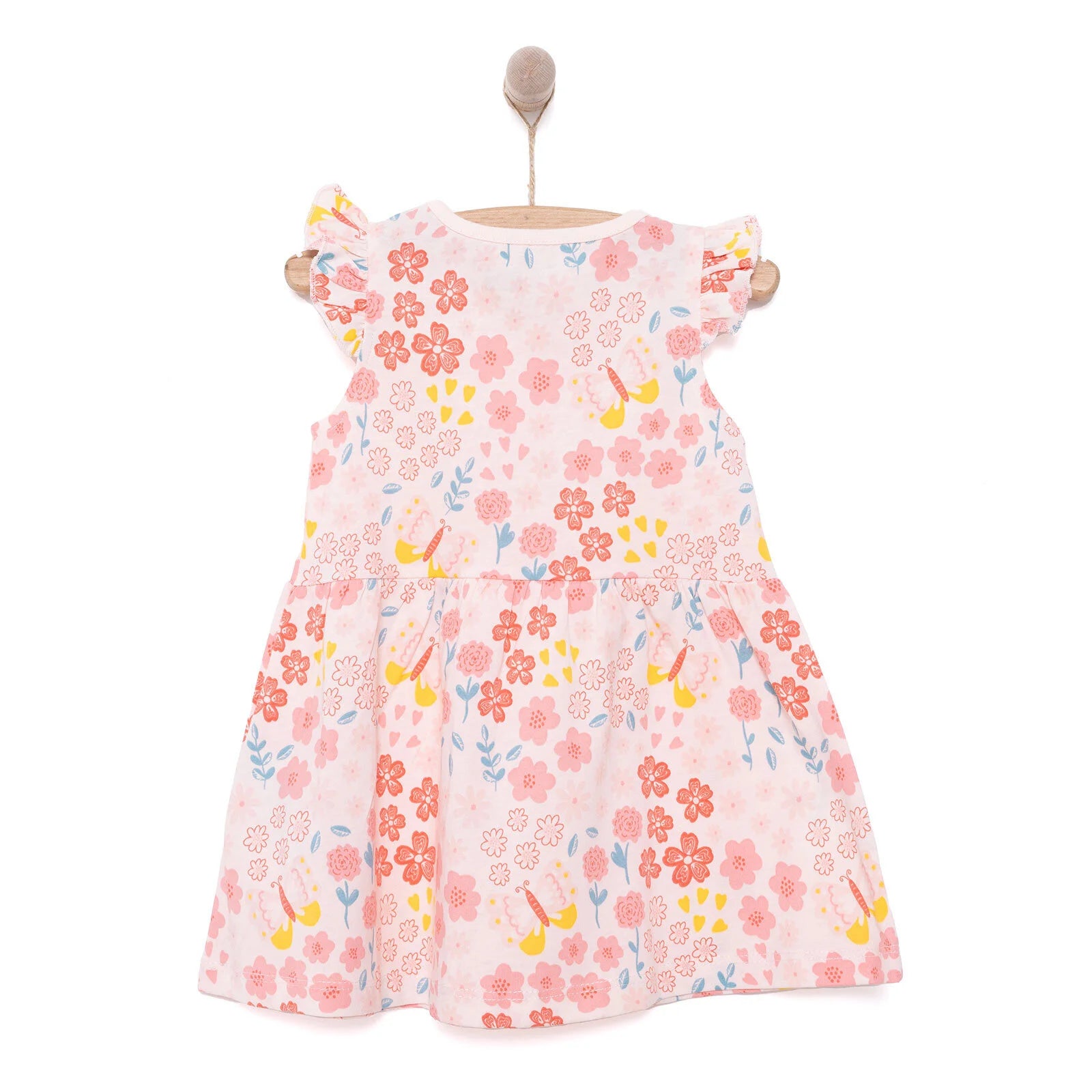 HelloBaby Basic Girl Flowers Printed Dress - Pink - ebebek - Black Friday