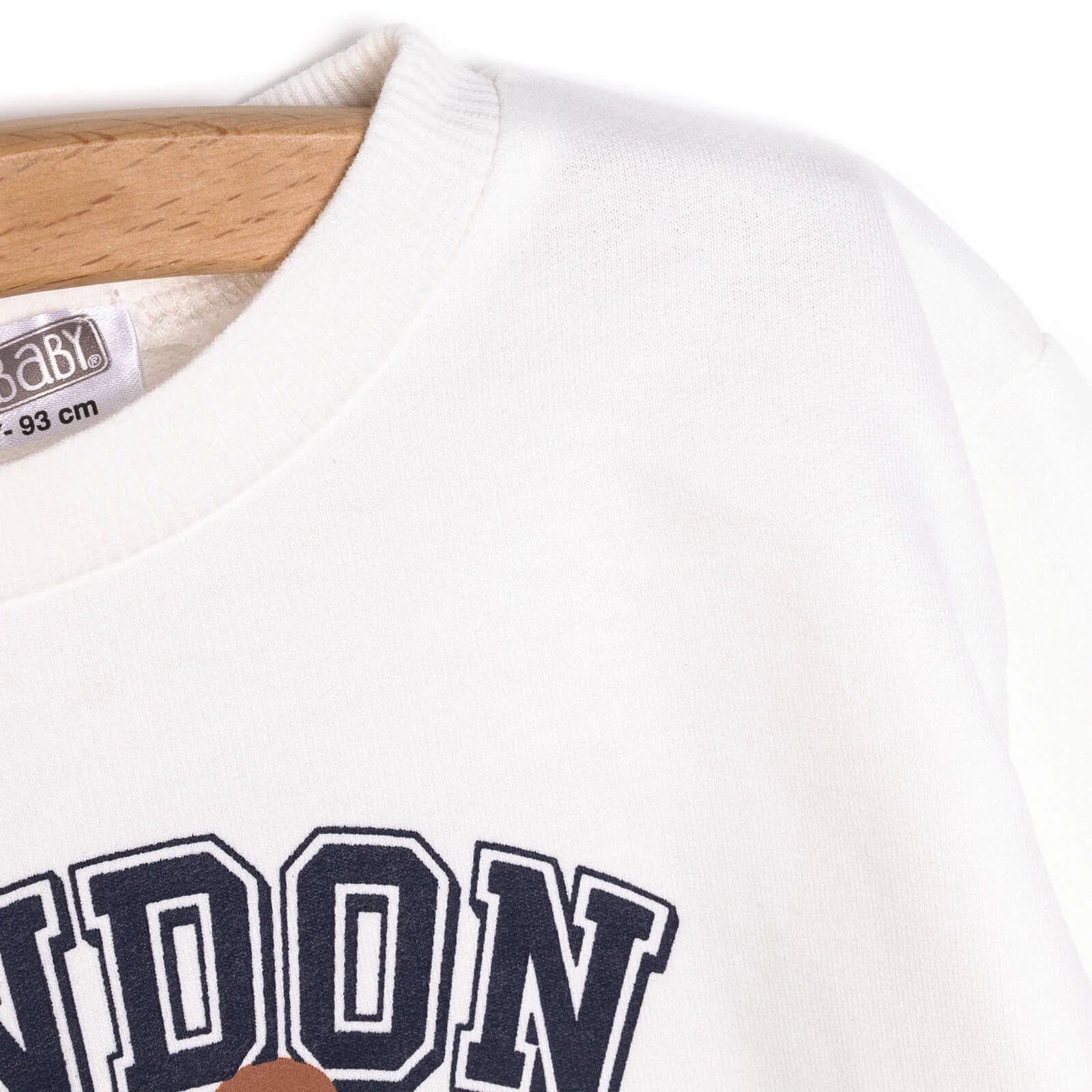 HelloBaby Baby Boy Sweatshirt - Ecru - ebebek - Black Friday