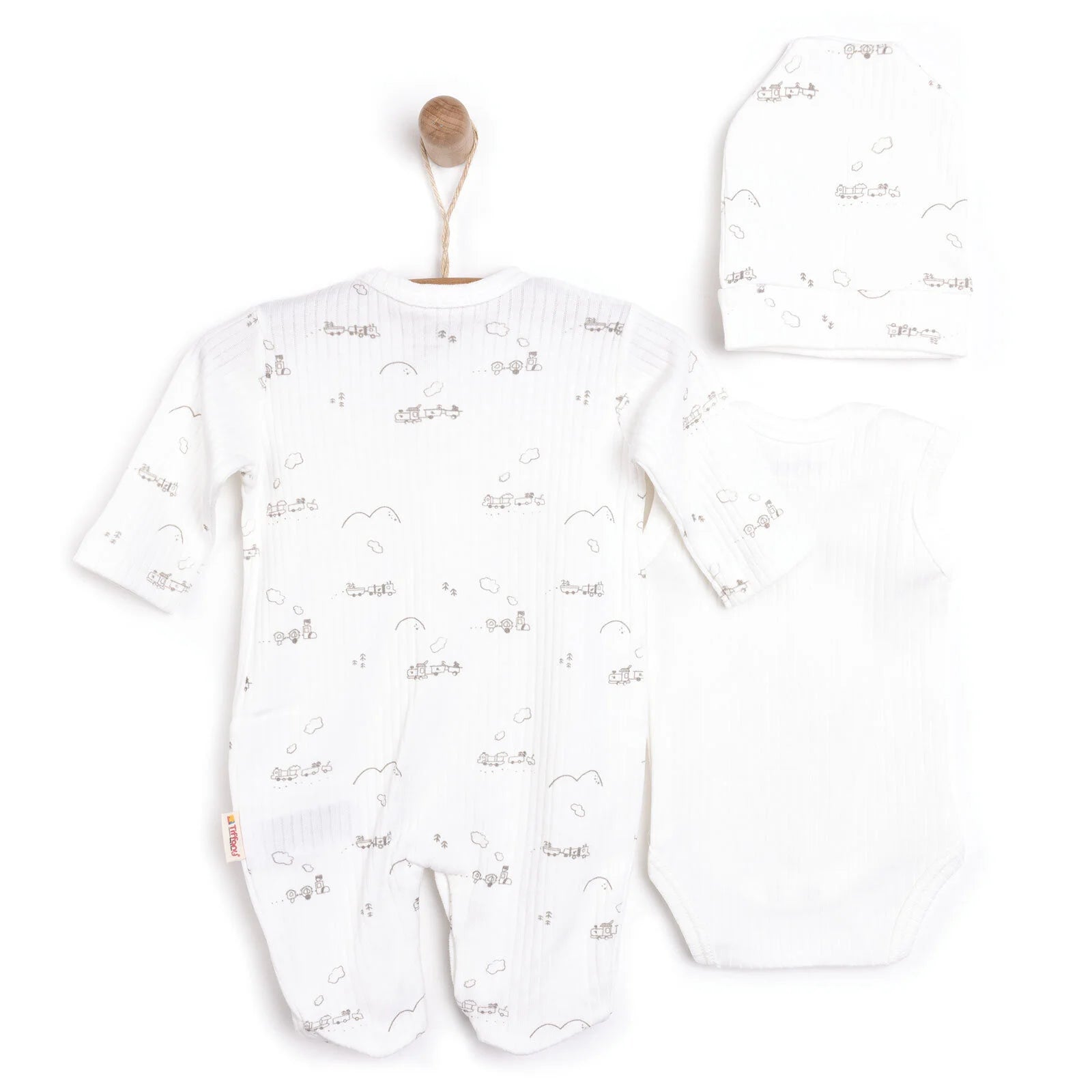 Tiffany Newborn Premature Baby Set - Ecru - ebebek - Black Friday