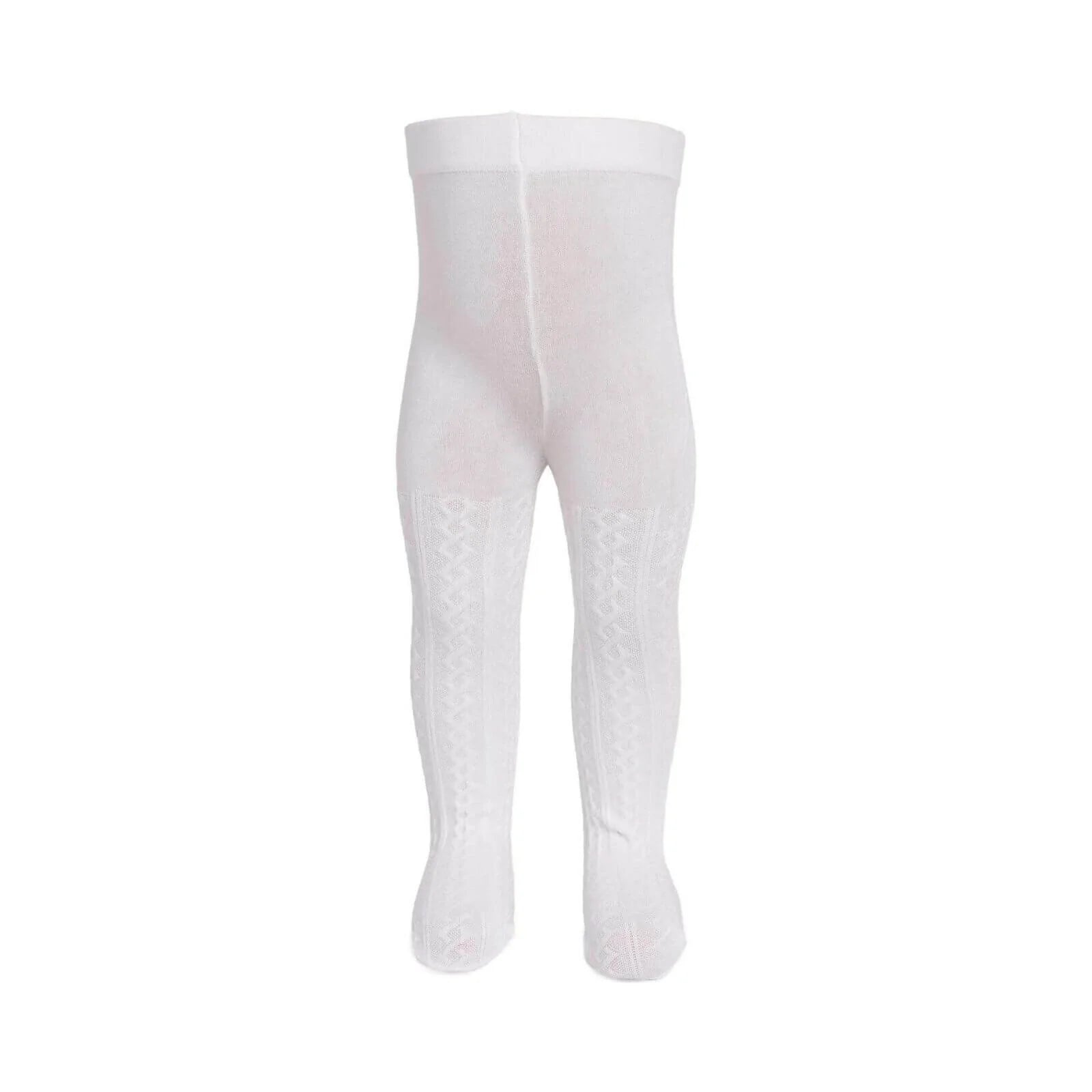Daymod Jacquard Pantyhose - White - ebebek - Black Friday