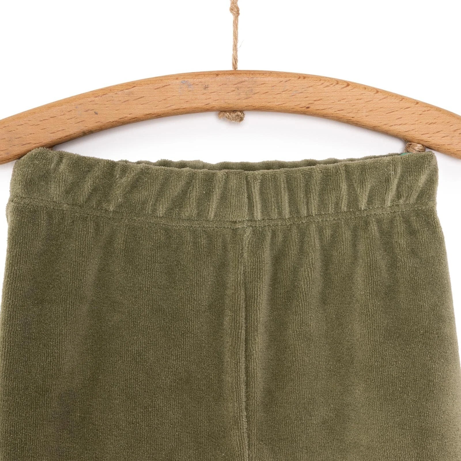 HelloBaby Boy Velvet Footed Bottom - Khaki - ebebek - Black Friday