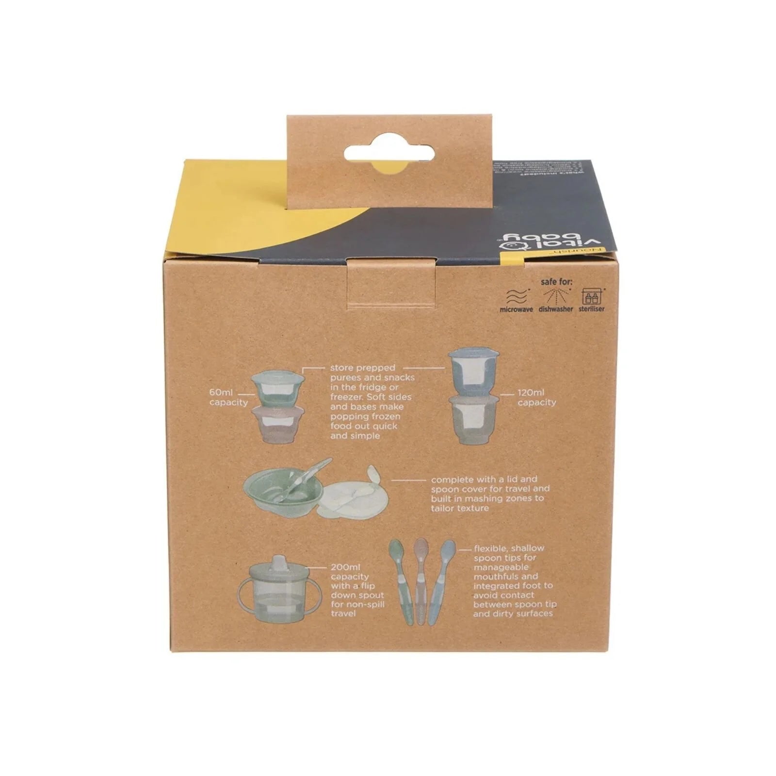 Vital Baby Nourish Start Weaning Kit - Natural - ebebek - Black Friday