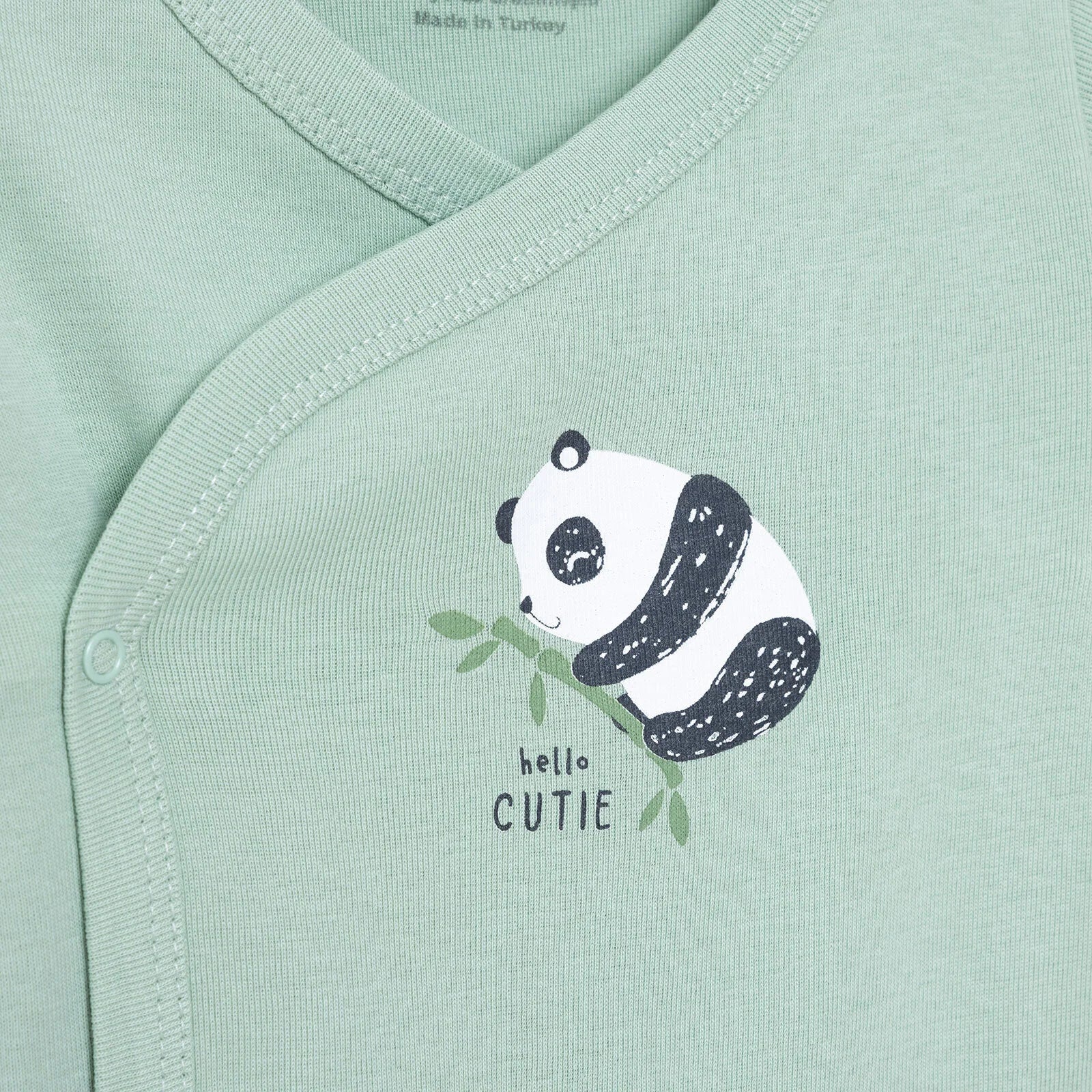 HelloBaby Long Sleeve Body - Light Green - ebebek - Black Friday