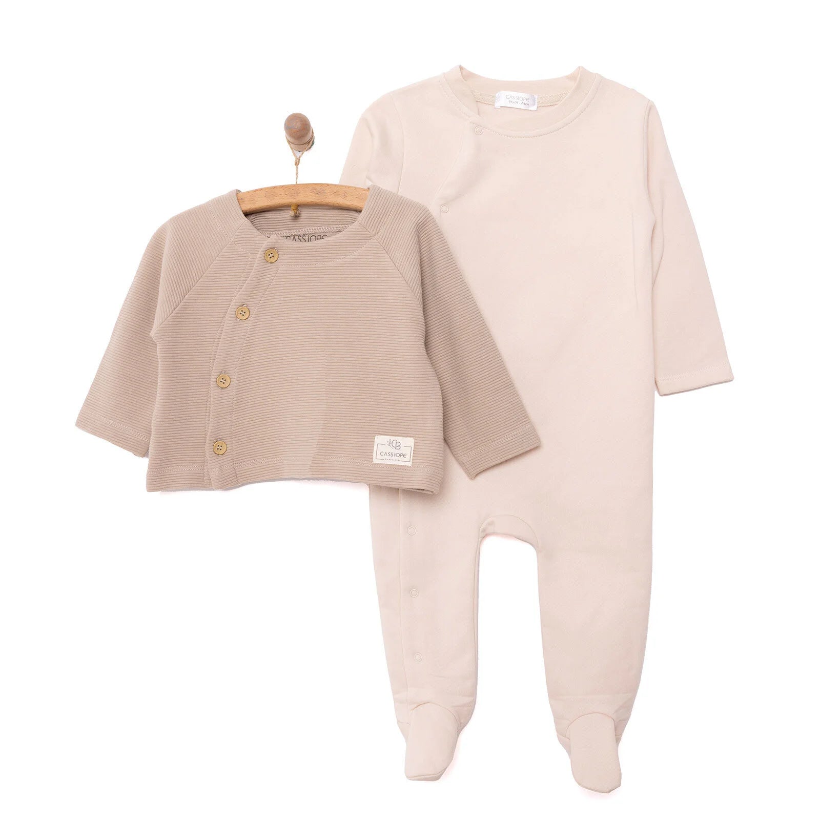 Cassiope Newborn Jumpsuit - Beige - ebebek - Black Friday