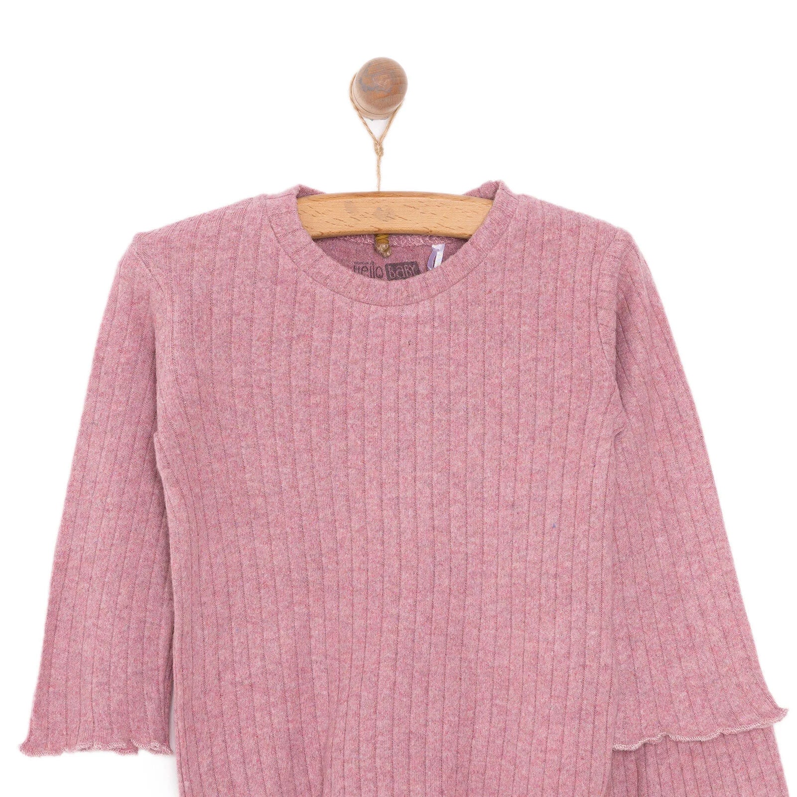 HelloBaby Baby Girl Long Sleeve Pyjamas Set - Light Pink - ebebek - Black Friday