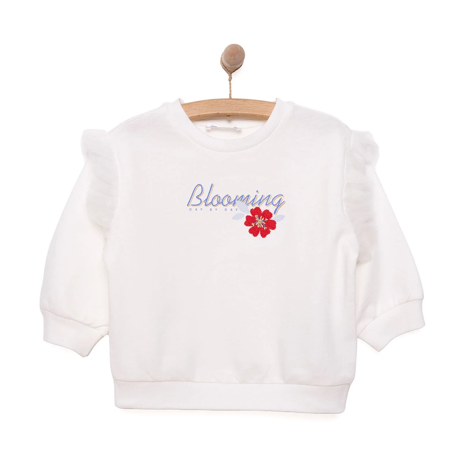 HelloBaby Spring Memories Sweatshirt - Ecru - ebebek - Black Friday