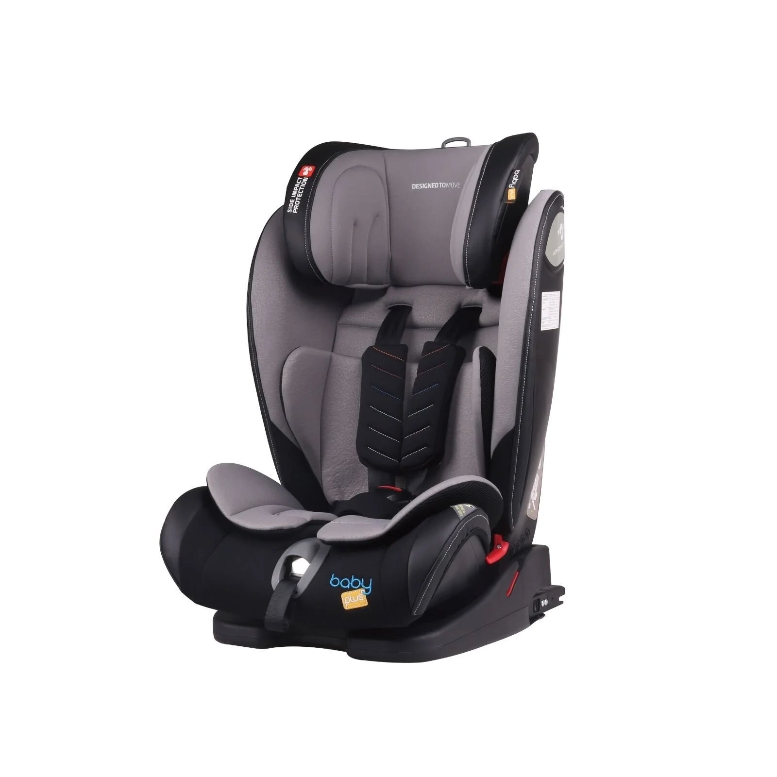 baby plus Secure Group 1/2/3 (9 Months to 12 Years) Car Seat - Grey - ebebek - Black Friday