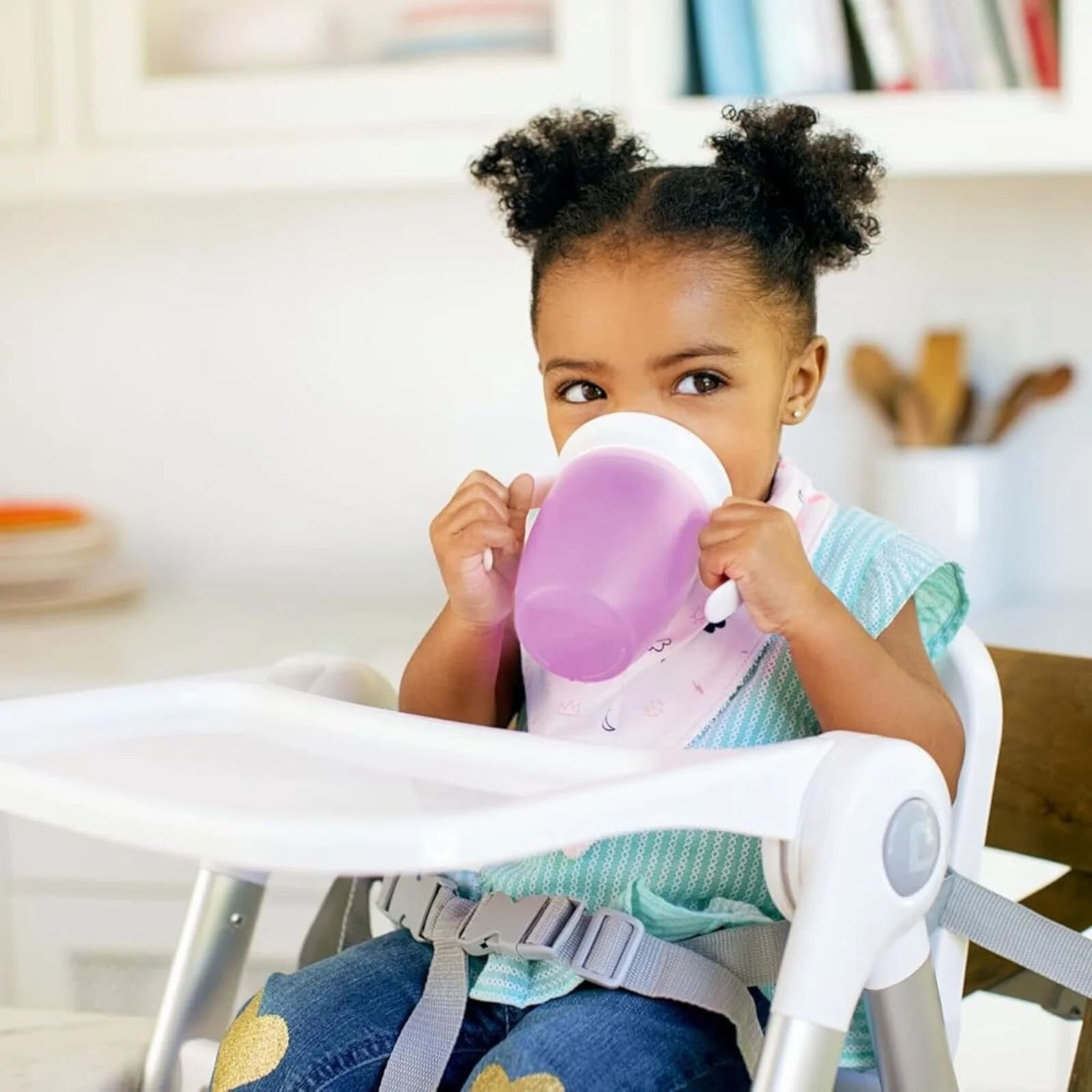 Munchkin Miracle 360 Trainer Cup 6+ months 207ml - Purple - ebebek - Black Friday