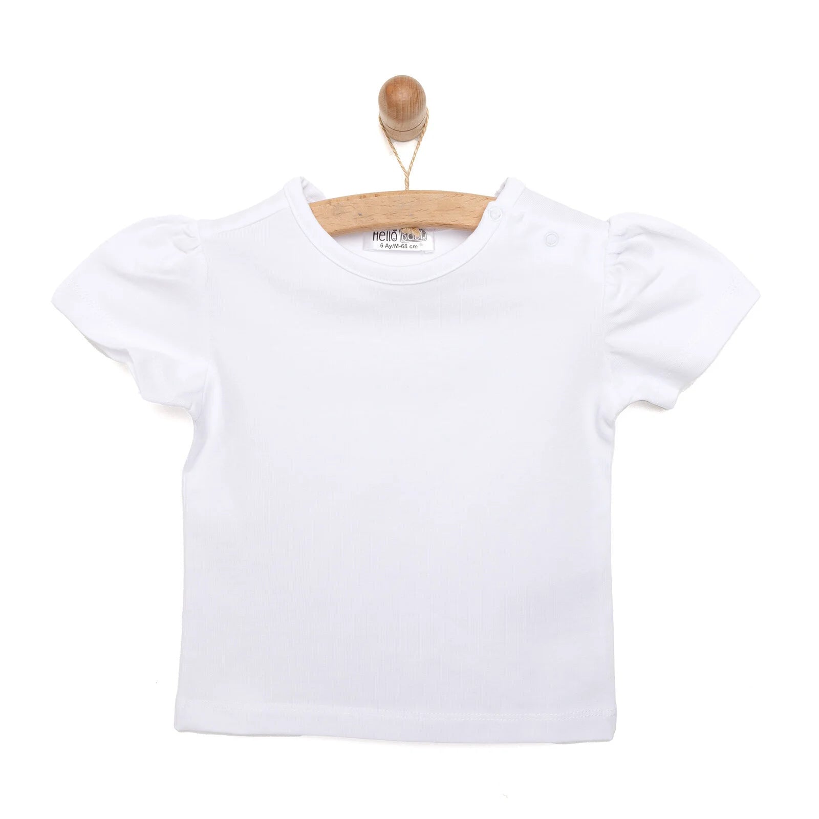 HelloBaby Basic Tshirt - White - ebebek - Black Friday