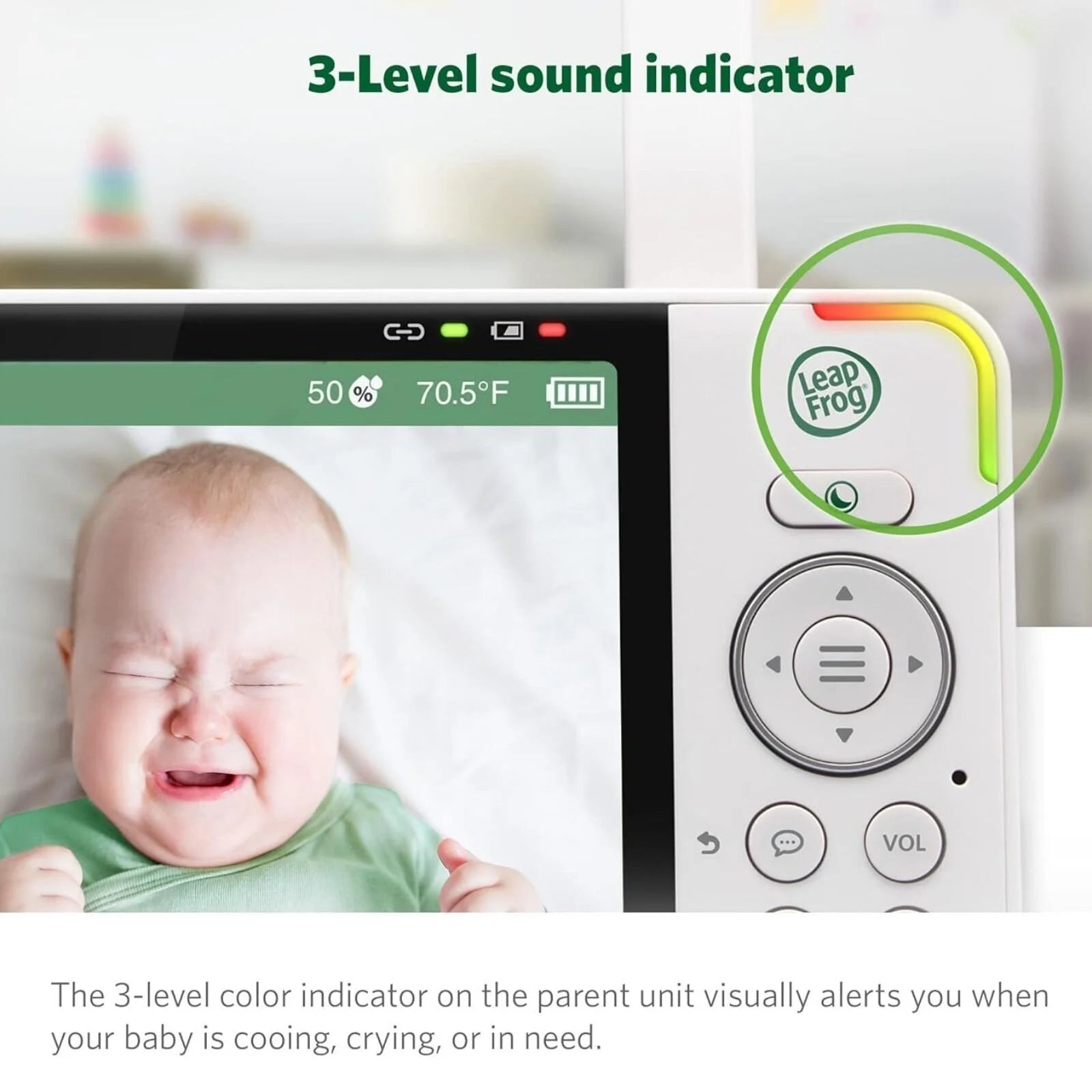 LeapFrog 5" High Definition Pan & Tilt Monitor - ebebek - Black Friday