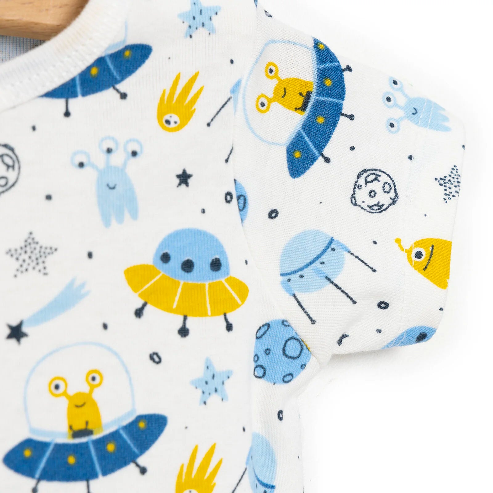 HelloBaby Baby Boy Short Sleeve Body - White - ebebek - Black Friday