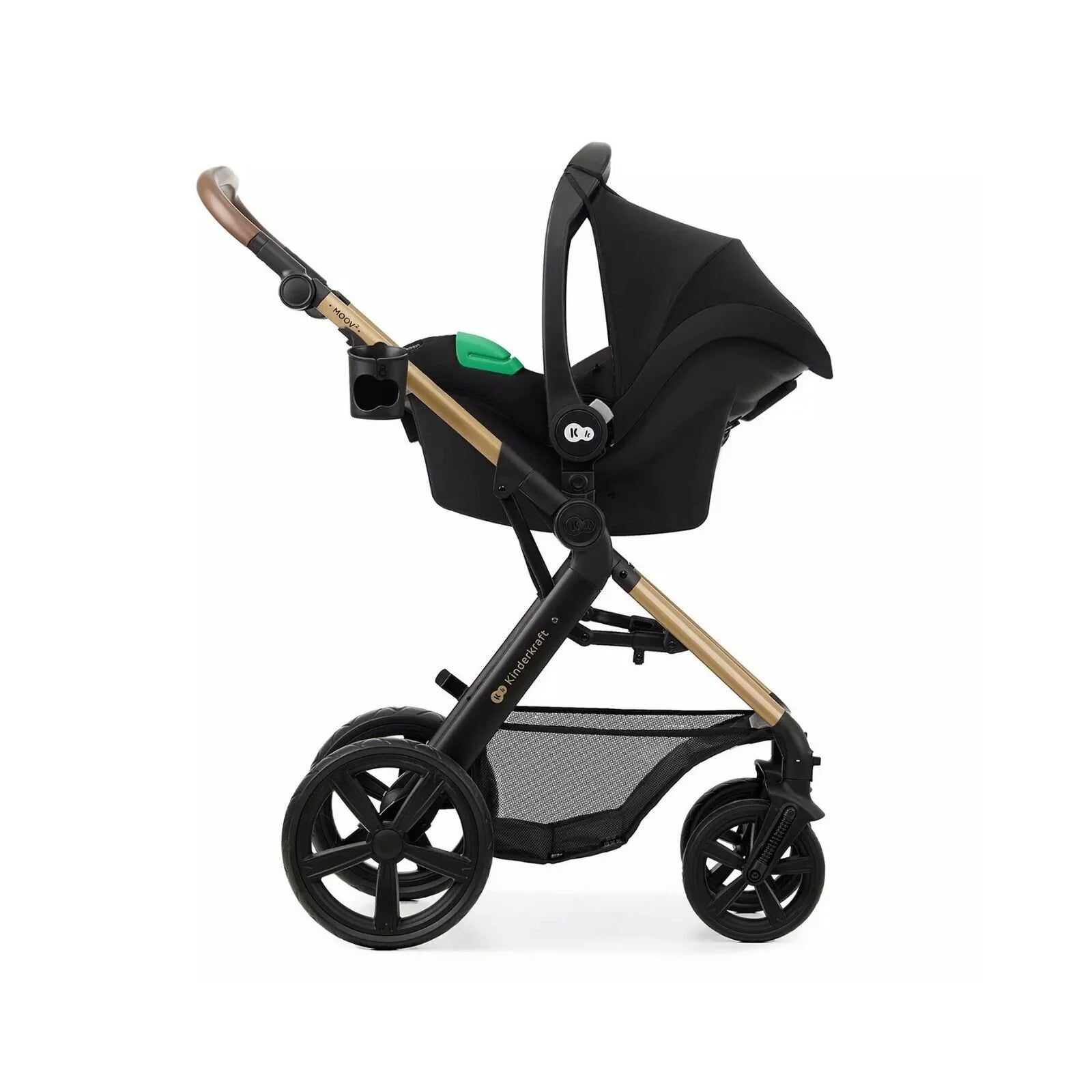 Kinderkraft Moov 2 3 - in - 1 Travel System - Black - ebebek - Black Friday