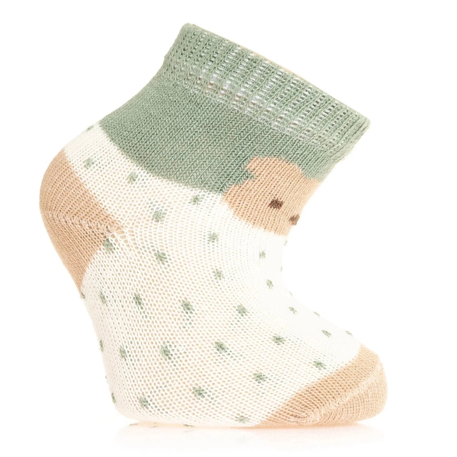 HelloBaby Grip Socks 3 Pcs - Green - ebebek - Black Friday