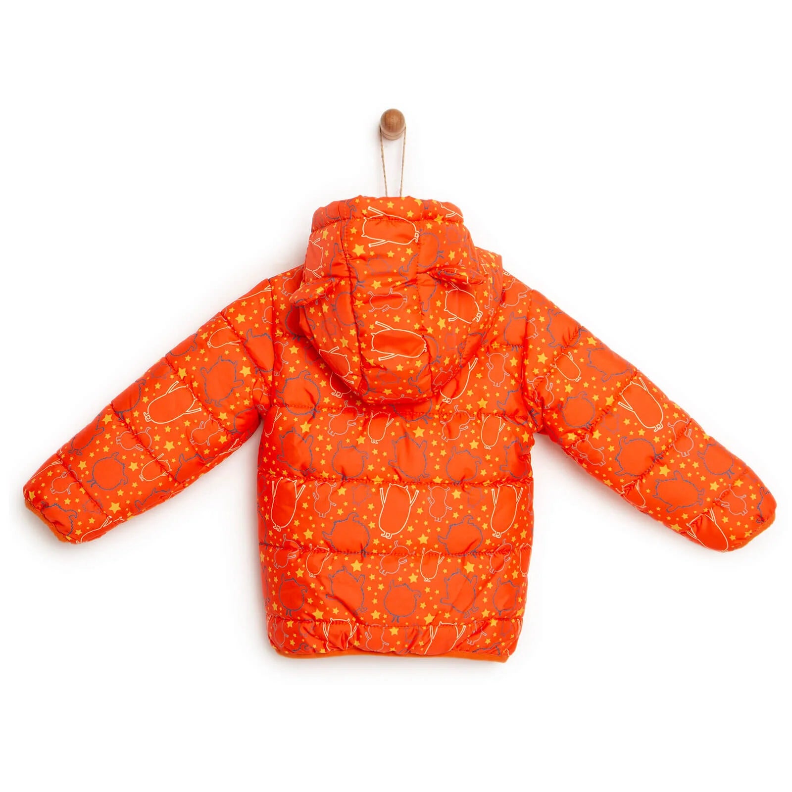 HelloBaby Eared Hoodie Coat - Orange - ebebek - Black Friday